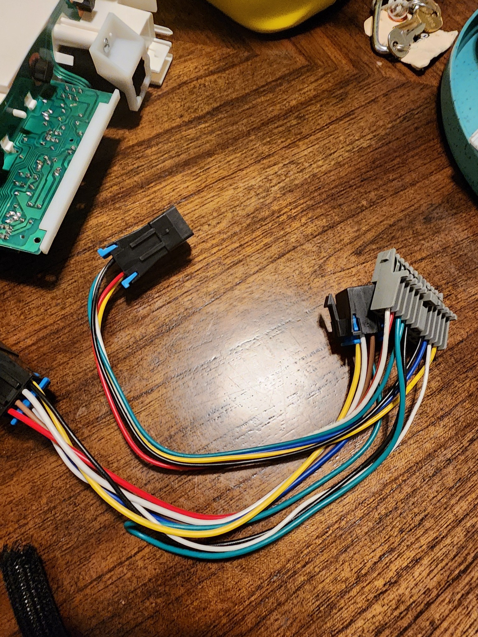 A/C Heater Climate Temperature Control Wire Harness Adapter – Fits 1995 GMC Suburban With Rear Defrost