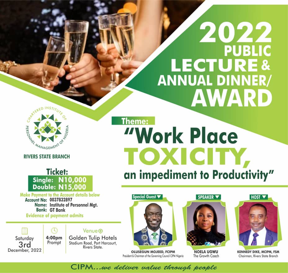 💃💃💃🙏🙏🙏🍸🤓🤓💃🙏🍾We have confirmed... - CIPM Rivers State Branch