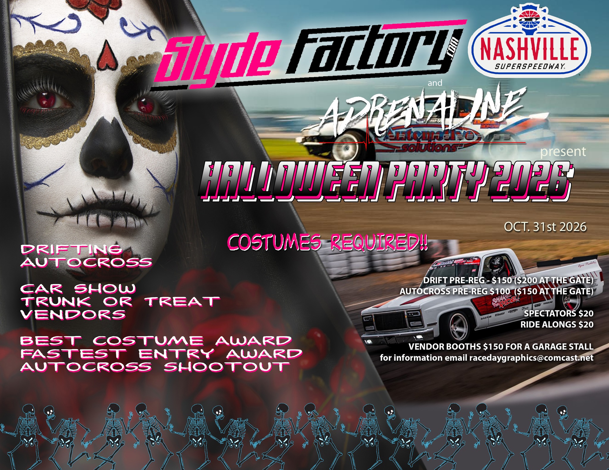 Slyde Factory Halloween Party 2026