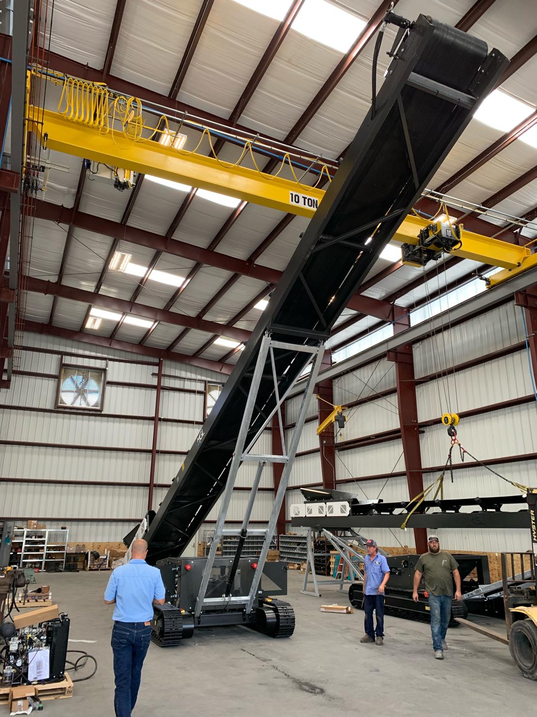 All new MGL 530T track conveyors.... - MGL Engineering Inc. | Facebook