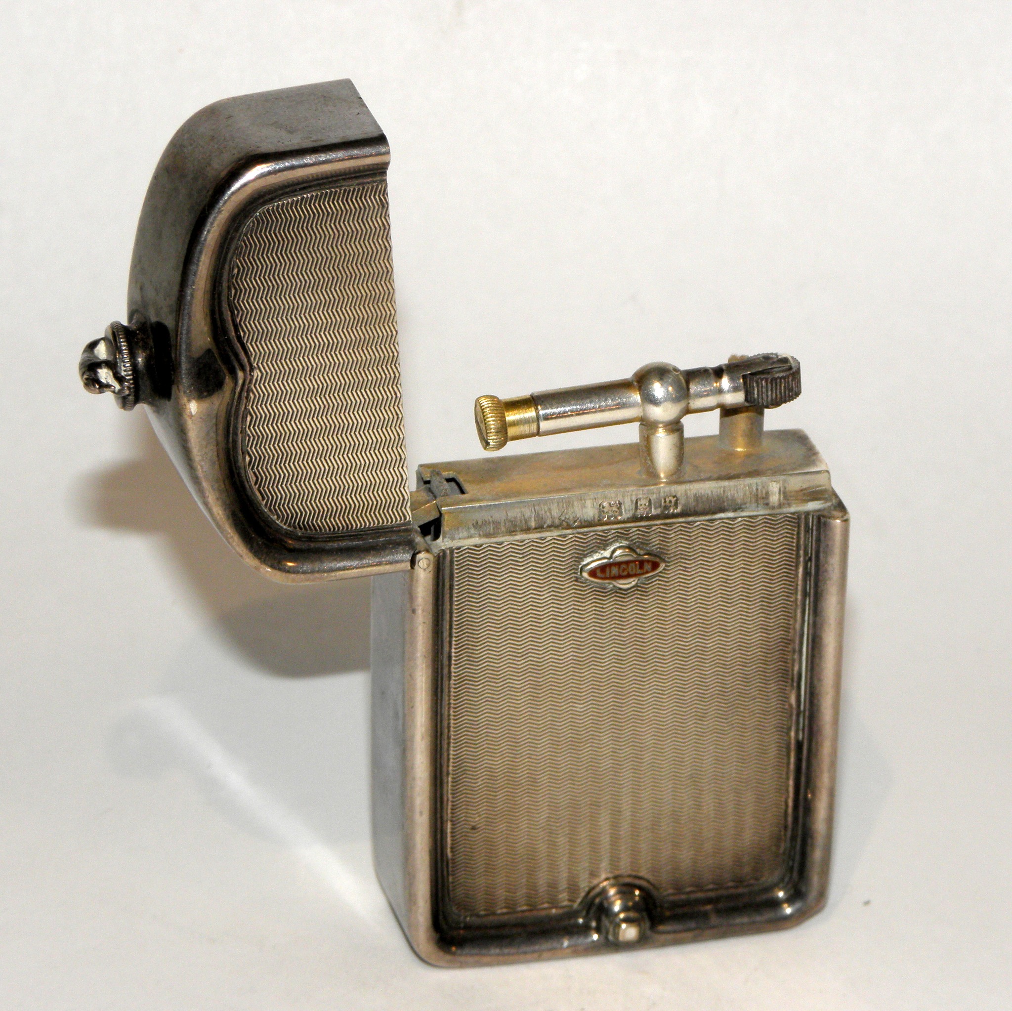Very Rare Dunhill Cigarette Case Fulpak Silver Plated & Leather | #1907456594 Australia