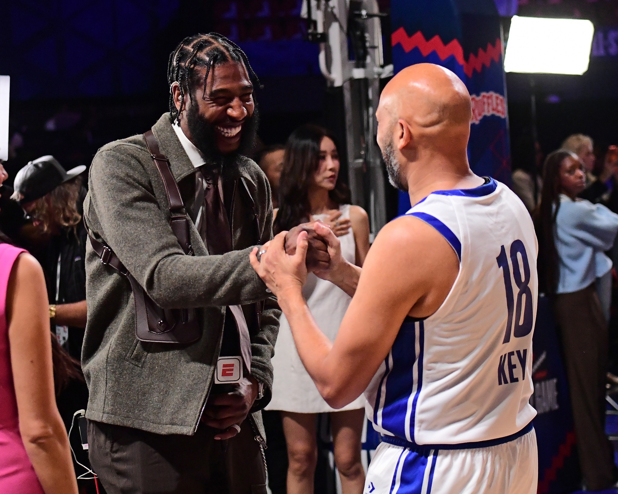 Adam - NBA champion and ESPN NBA Analyst Iman Shumpert and actor and ...