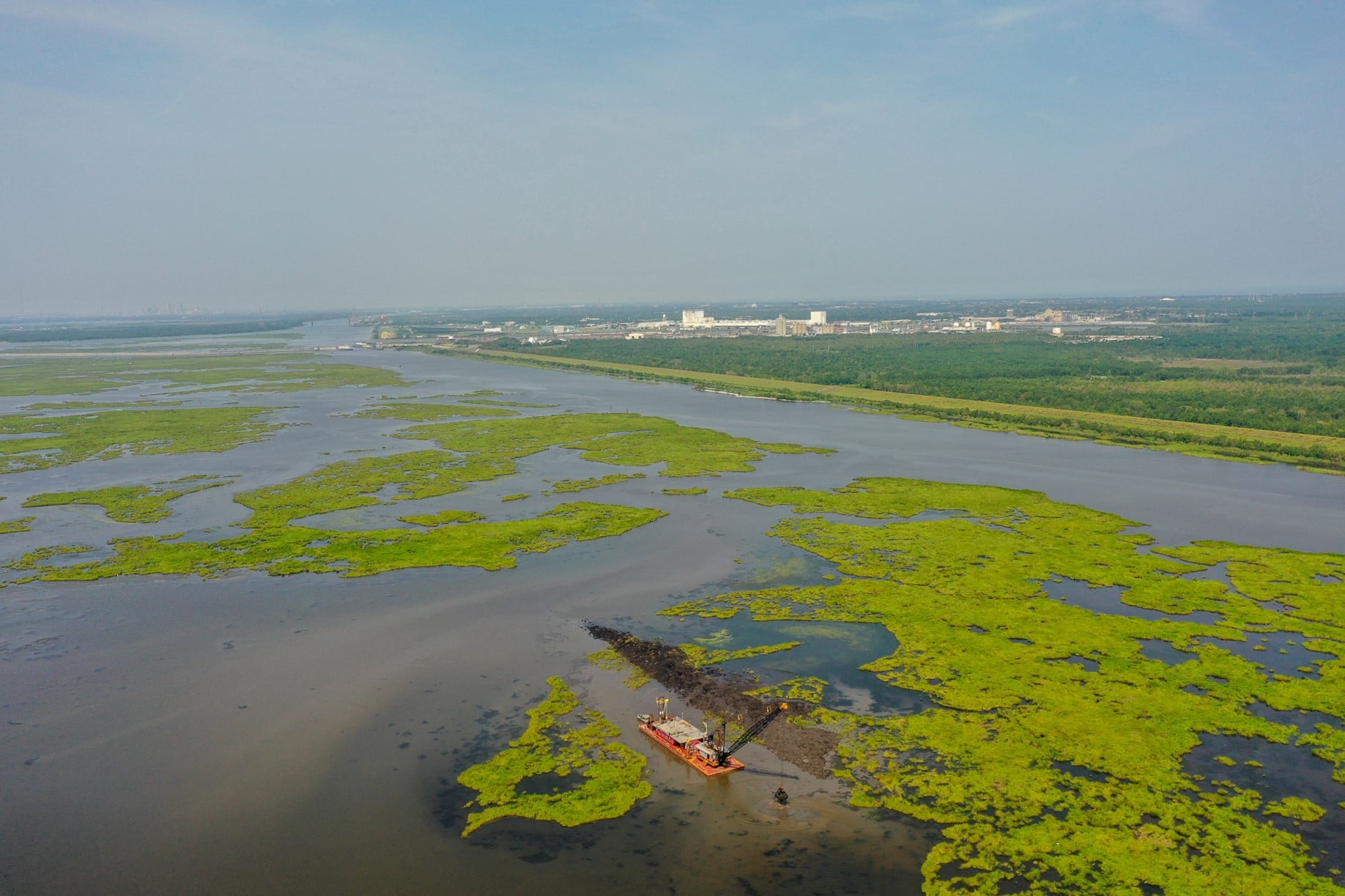 Bayou Bienvenue was once a lush swamp in the Lower Ninth Ward of