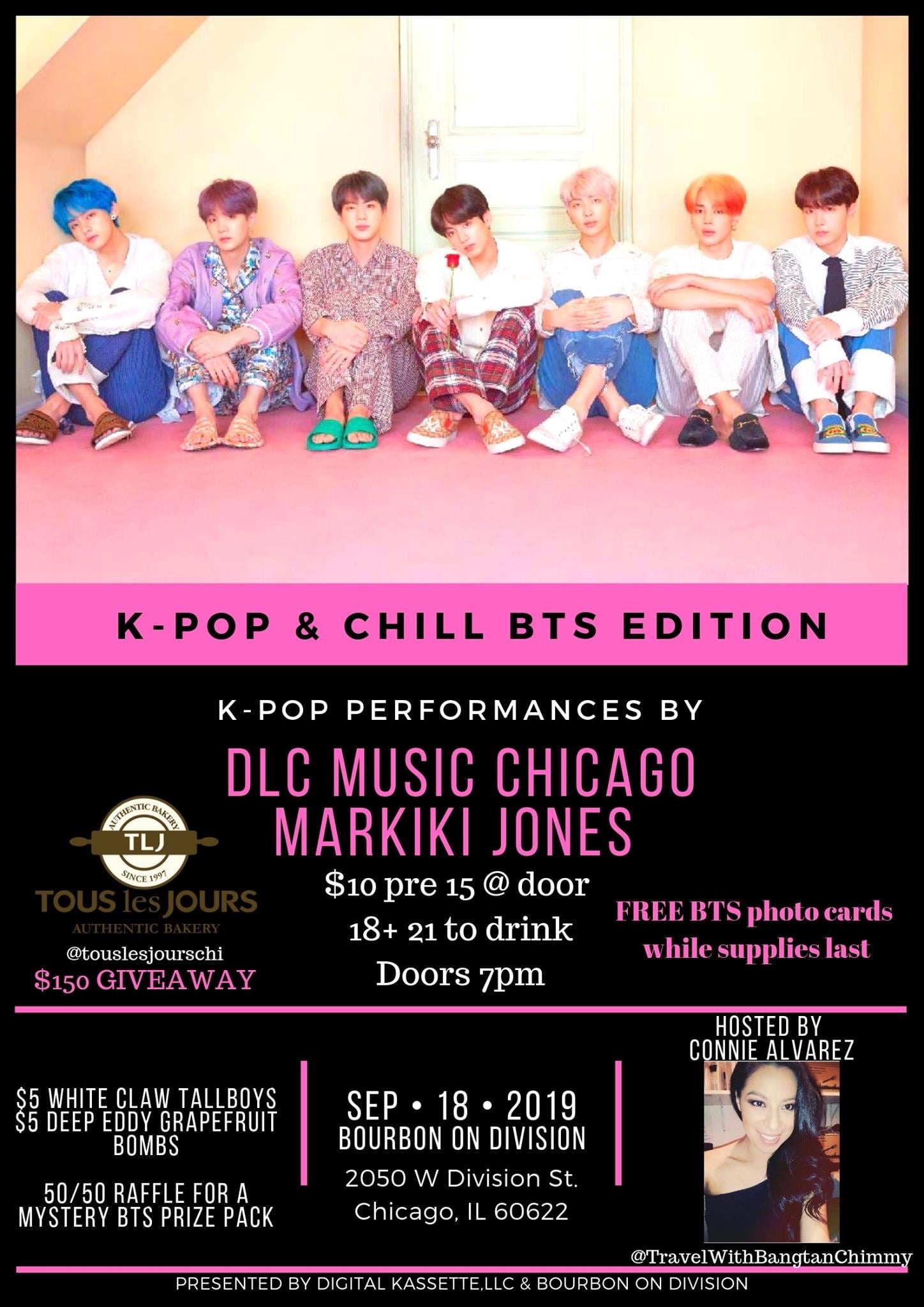 Jungkook and RM birthday event in Koreatown on September 4th