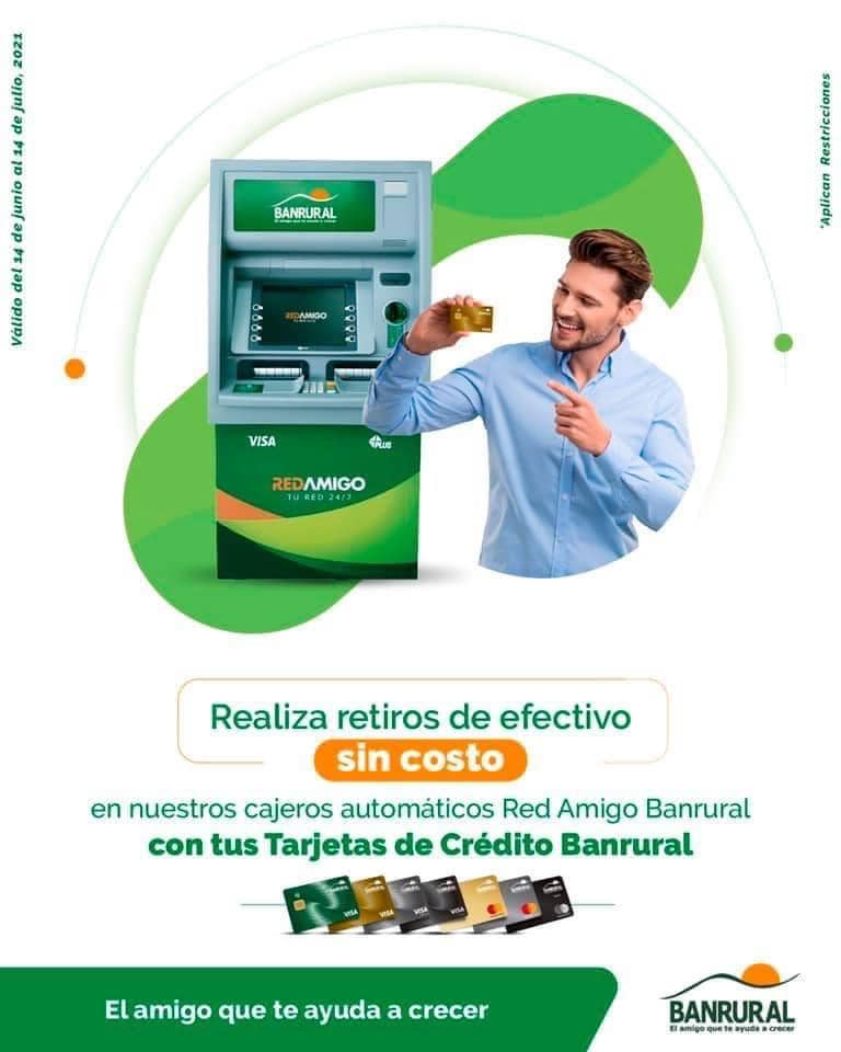 💳Realiza tus retiros de efectivo con... - Banrural Honduras | Facebook