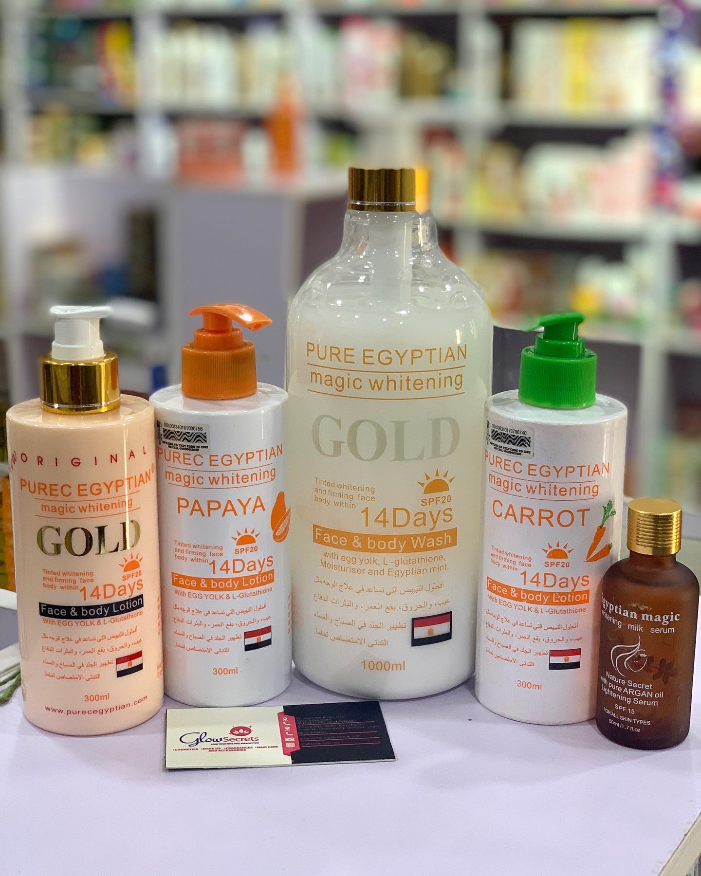 Glow - Hello my people!!🤗 Guess what???! PUREC EGYPTIAN MAGIC LOTION is now back in stock!!! - More sleek, repacked, better and hotter!😎 You definitely wanna try this!