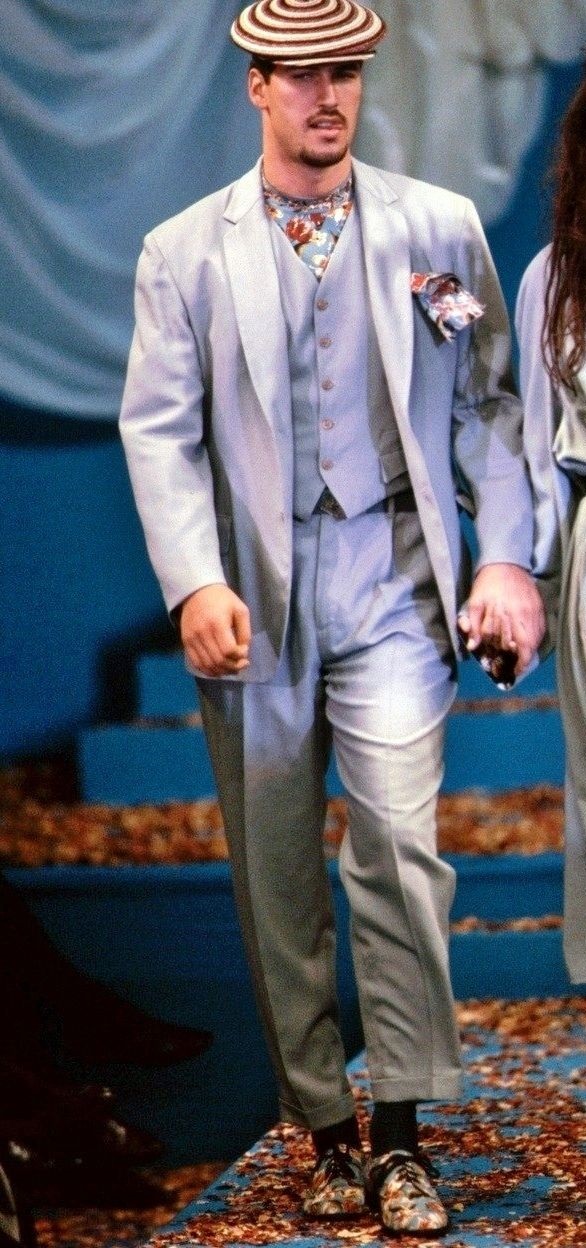 Claude Montana - 1990 Spring/Summer Scott Benoit by David Seidner
