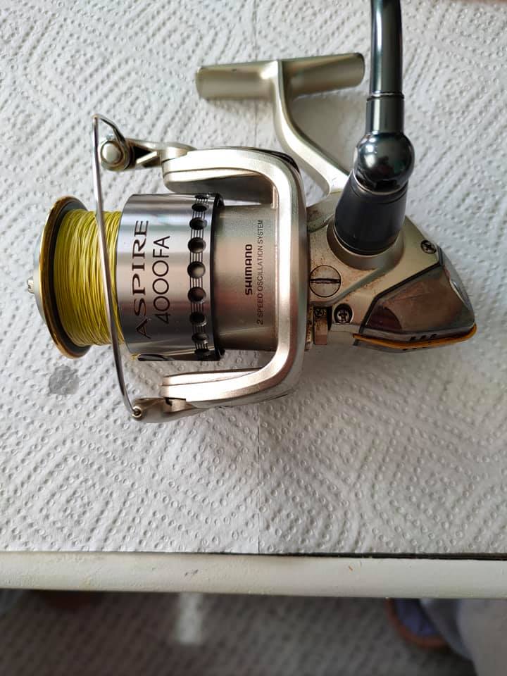 shimano aspire 4000 fa reel Saros 4000FA Spinning 5+1BB 10lb/200yds 5.8:1 Ratio SAR4000FA around reel to meet the needs of any angler Shimano Fishing FX 4000 FC
