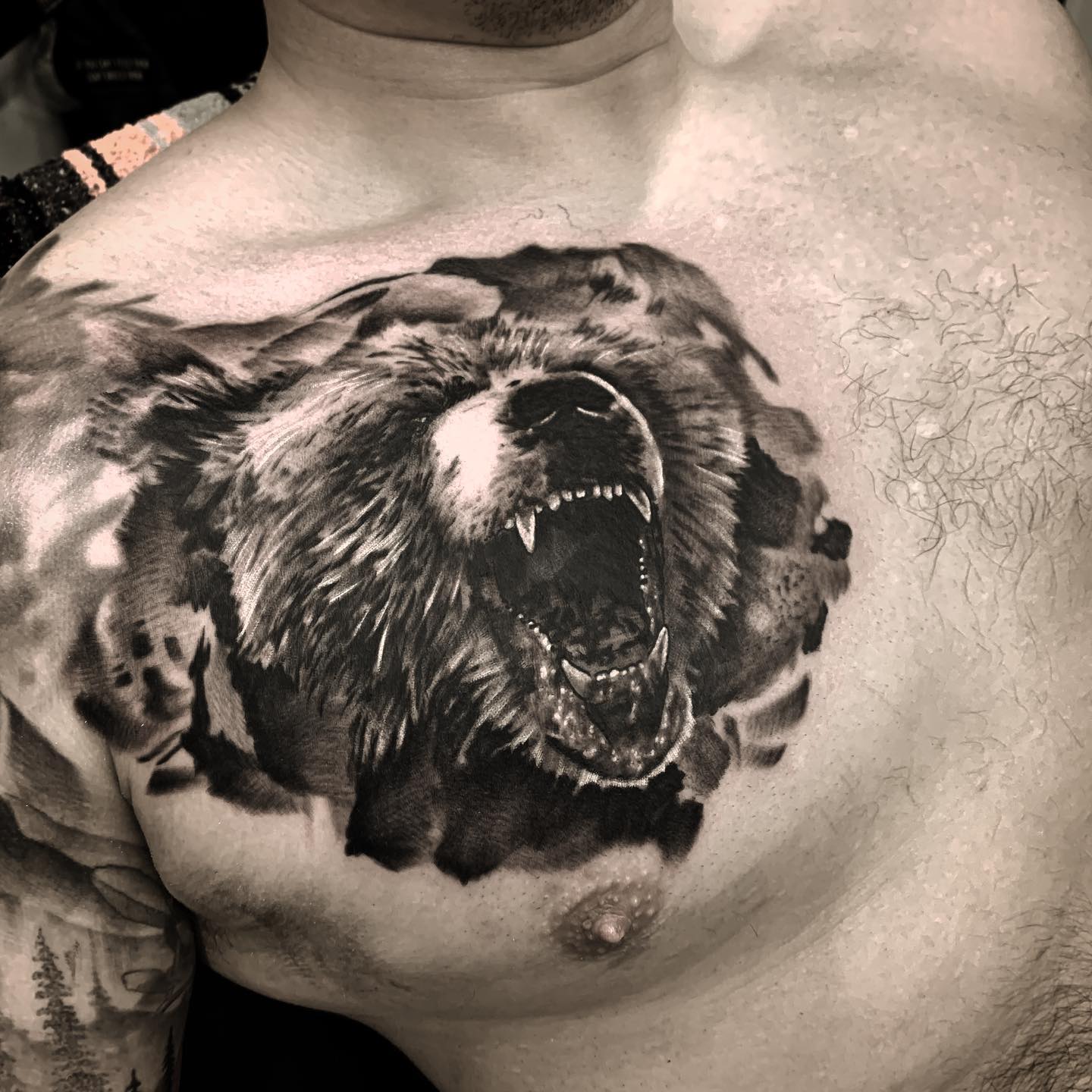 Kryptic Ink - Put a nice Winnie the Pooh on Chase’s chest... | Facebook