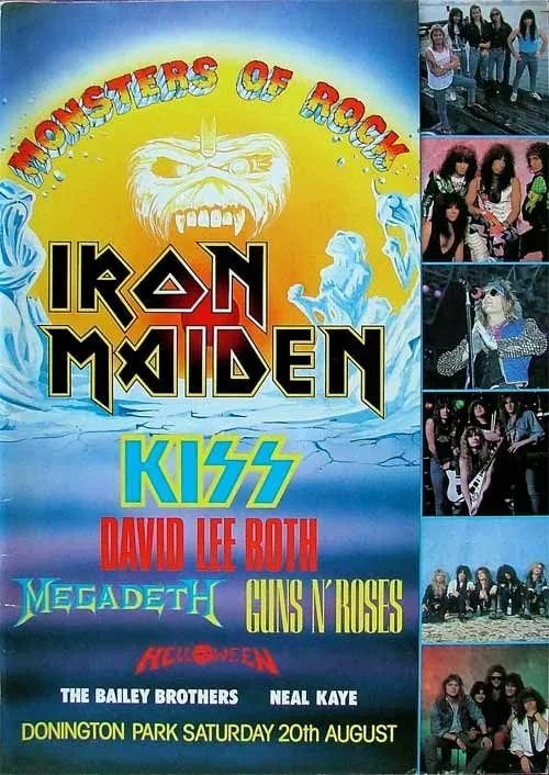 On This Day In 1988, Monsters Of Rock Festival took place with