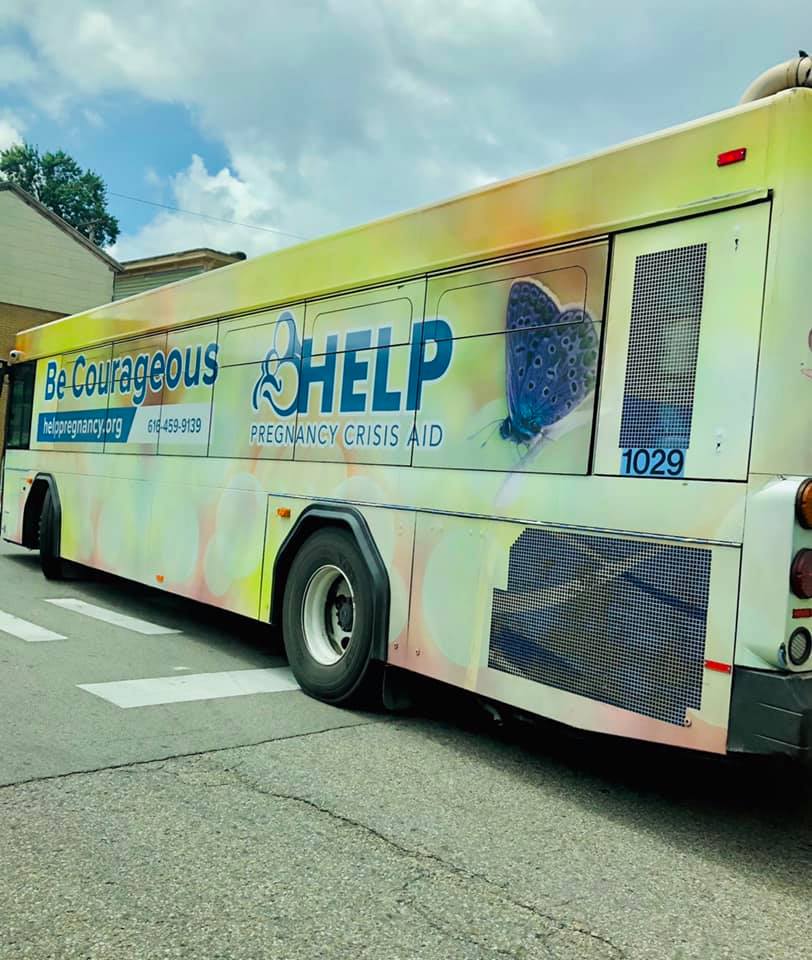 The HELP bus pulled up alongside HELP... - Help Pregnancy Aid | Facebook