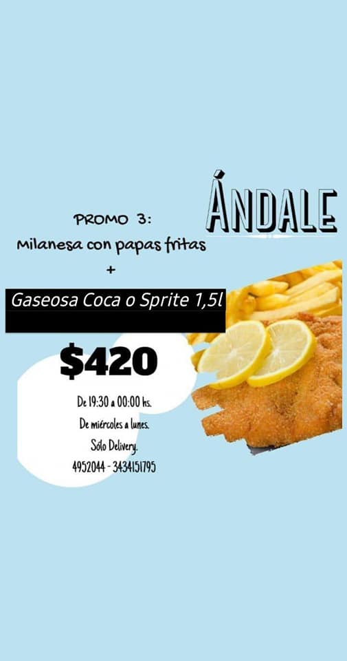 Promos de la semana. Además de... - Andale Comidas Mexicanas | Facebook