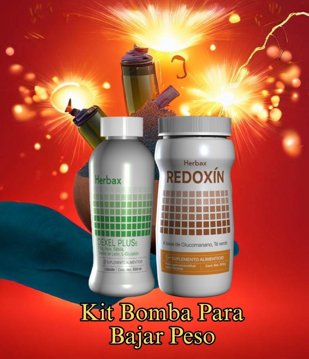 Salud y Vida - Kit Bomba Para Bajar de Peso 💣💥🧨 💥Dexel...
