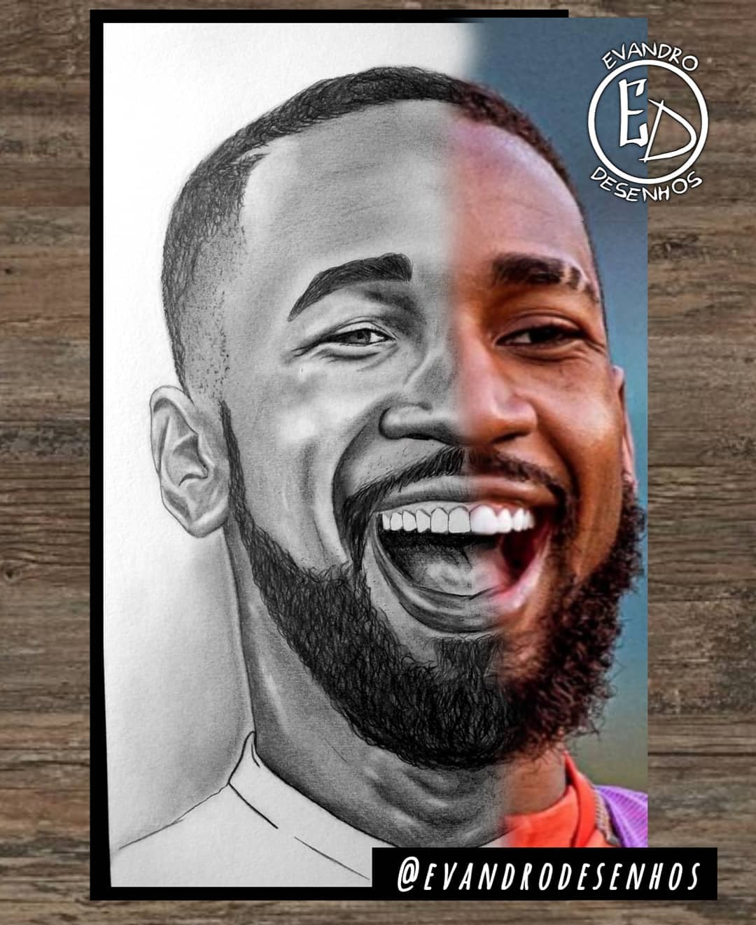 GERSON 🙅🏿‍♂️ ️ #gerson #drawing... - Evandro Desenhos | Facebook