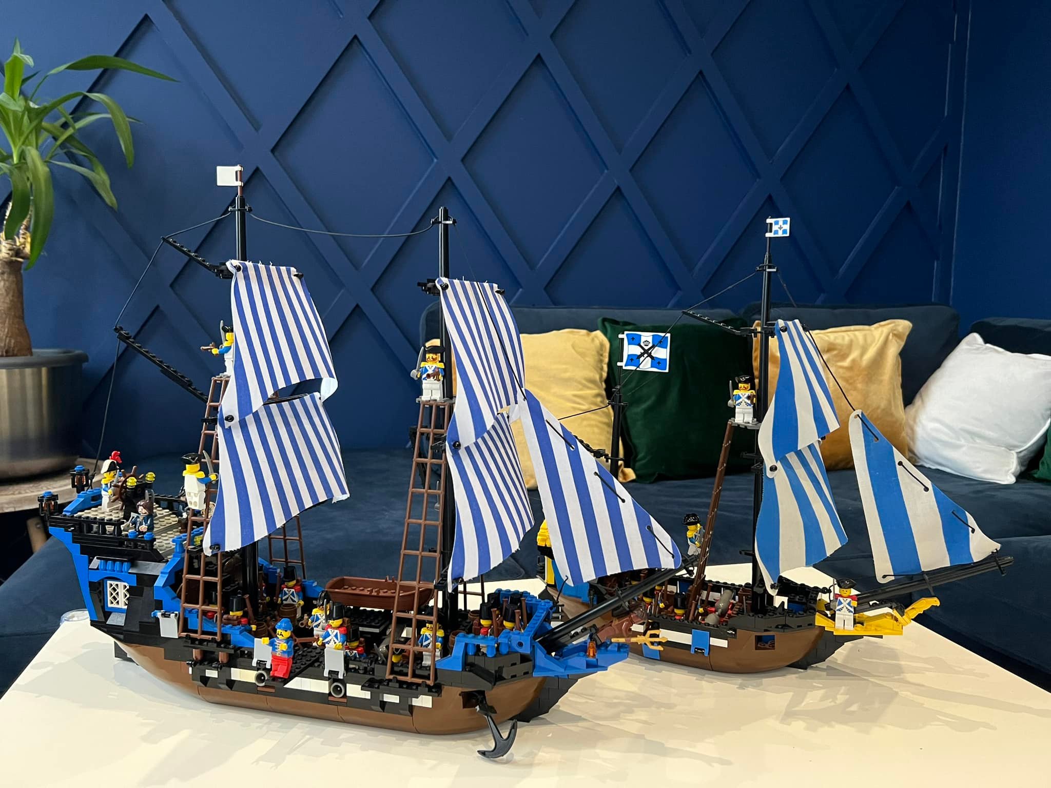 Hello Lego Pirate Fans, Happy to show my Imperial Fleet. Set 6274 