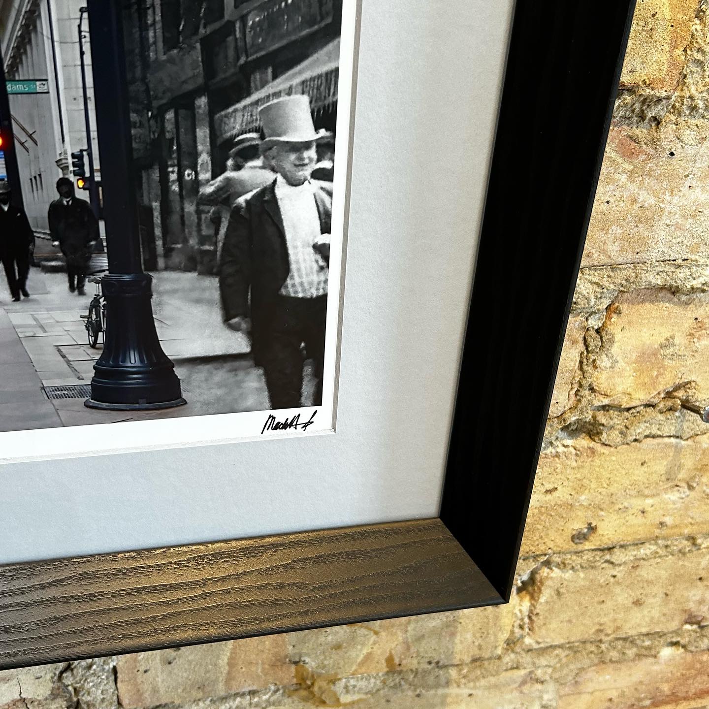A steep-angled frame from... - Artful Framer Studios