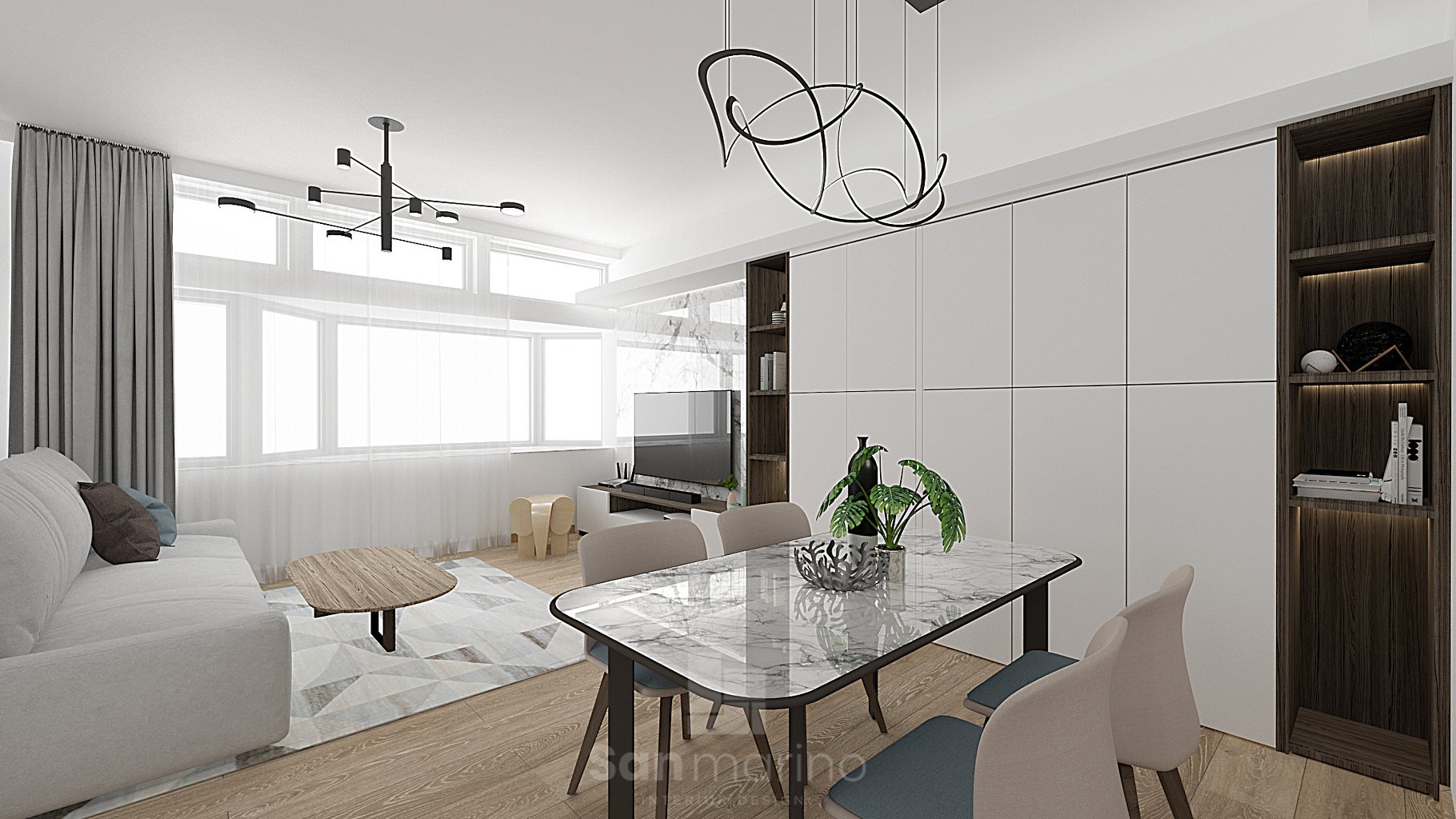 設計分享 #如何巧用空間】 香港... - San Marino Interior Design