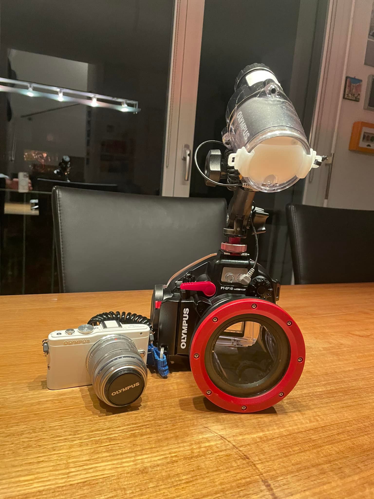 Hi all I have been using my Pen E-PL5 in the PT-EP10 housing with