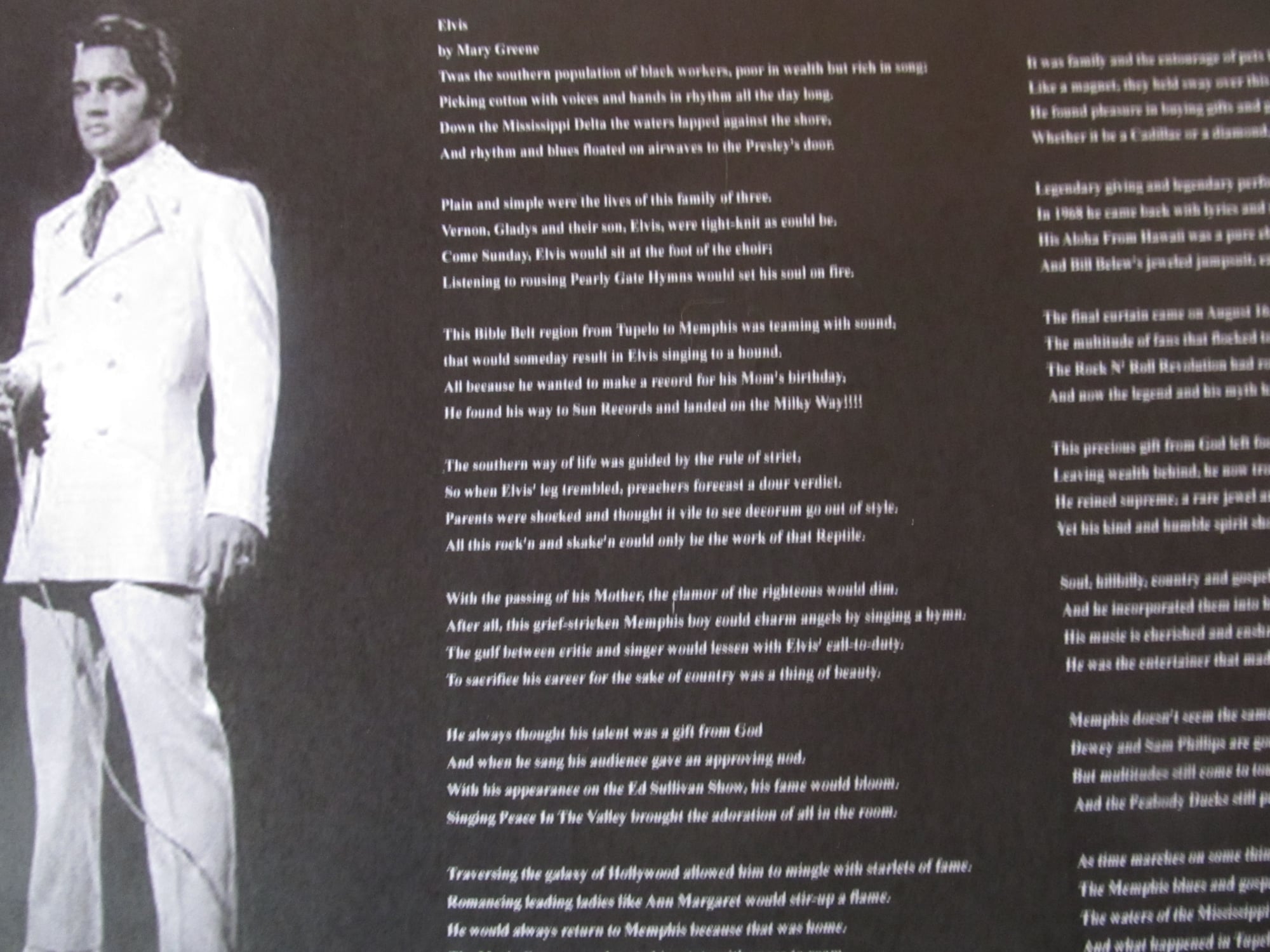 T-R-O-U-B-L-E Elvis Presley I play an old piano from nine till a 