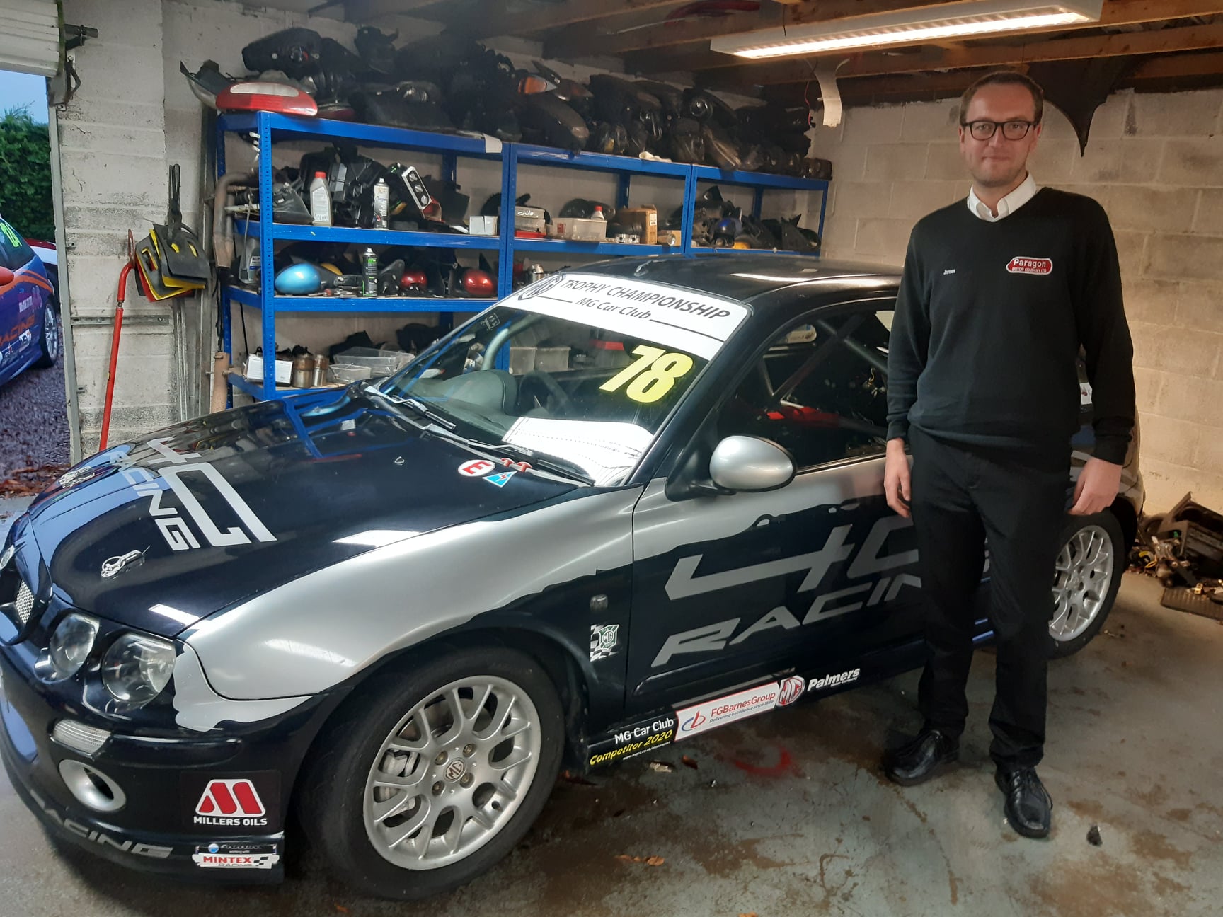 4G Car Racing - James Moreton gets his MG TROPHY... | Facebook