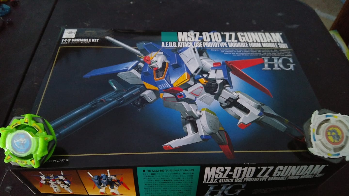 Done with the HG ZZ Gundam last night. Even with my rant about the