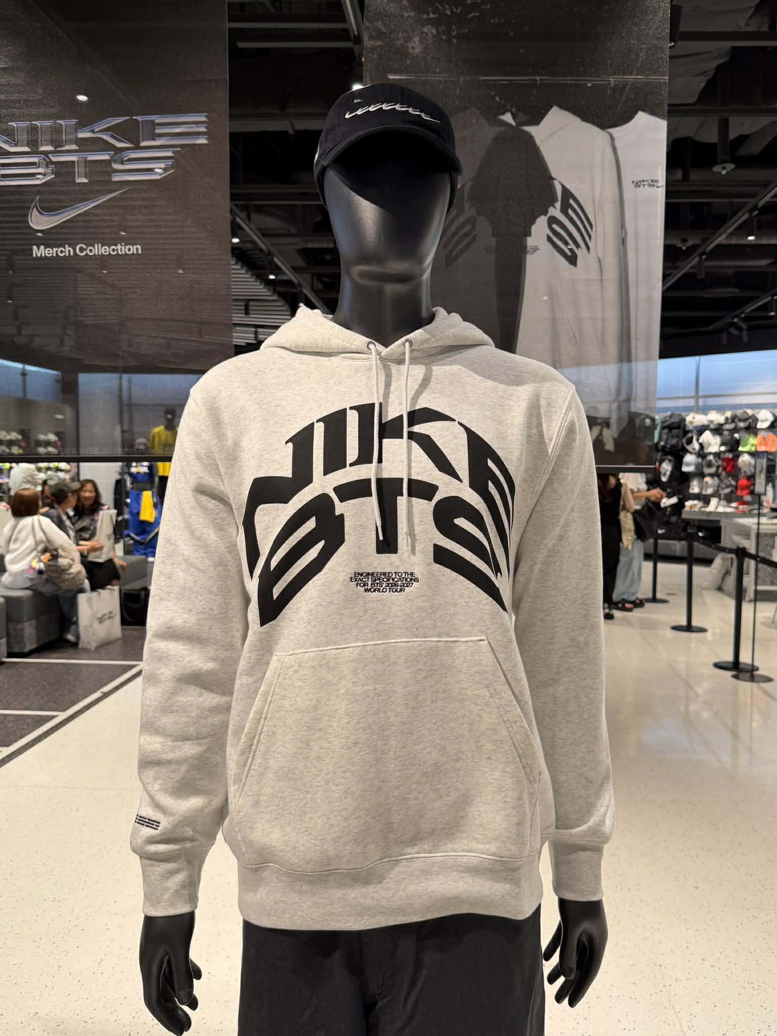 Nike x BTS Korea Hoodie and Cap