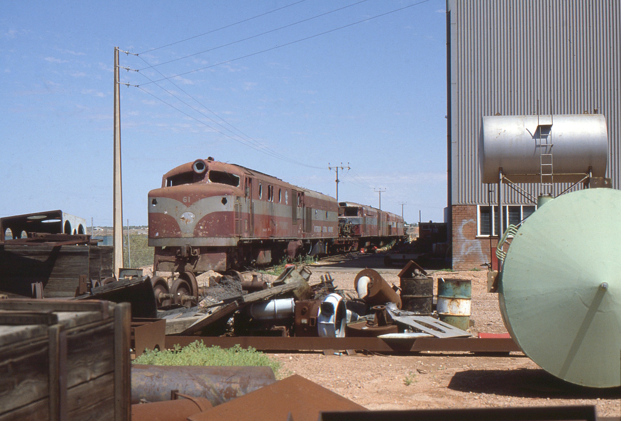 Australian Railways - Past and Present | The remains of NSU61, NT66 ...