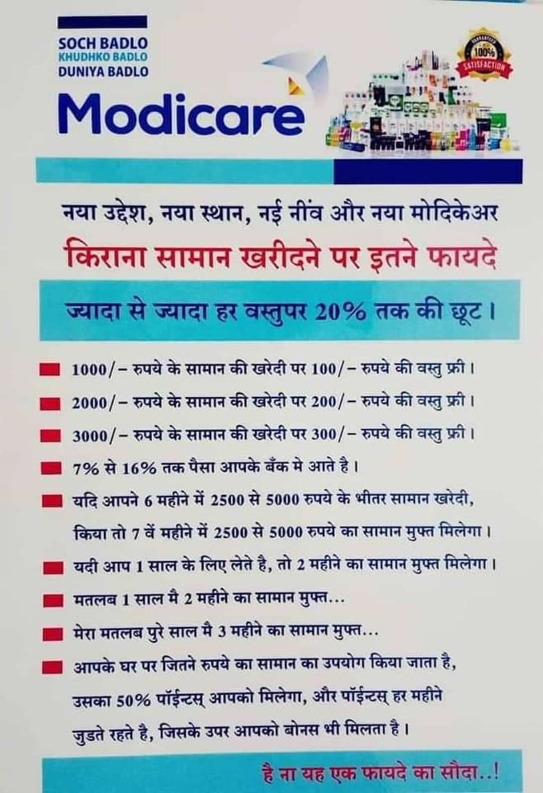 Modicare | Noida Sector 31