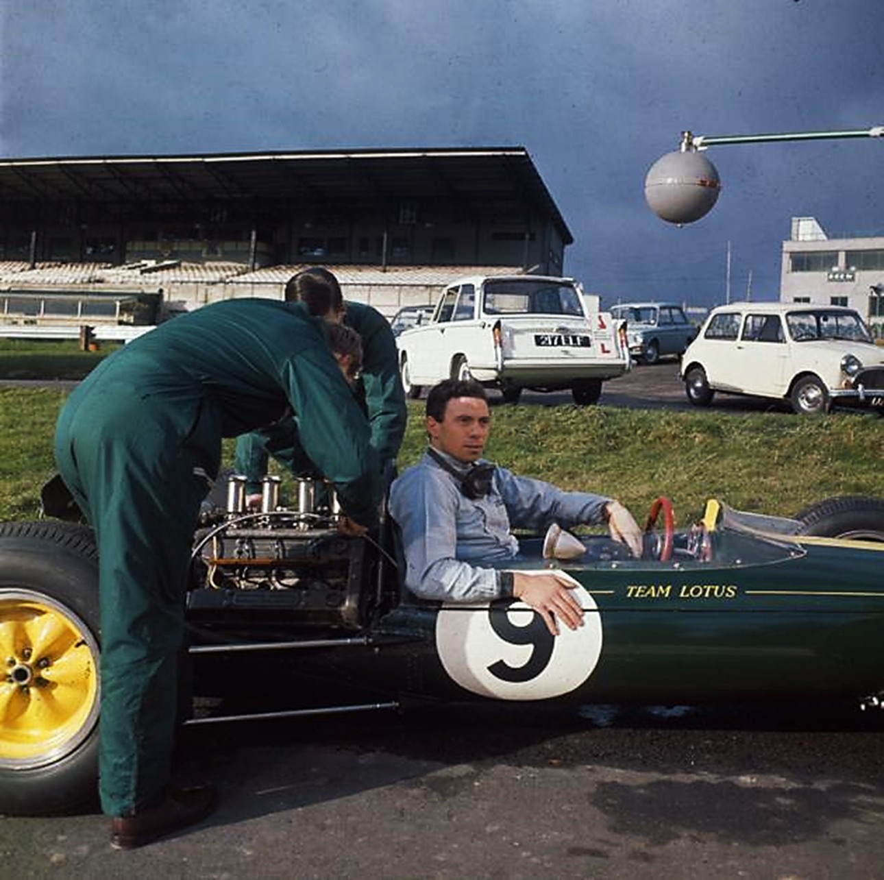 Jim Clark, *** * ***Lotus-Climax 25, mid-season test 