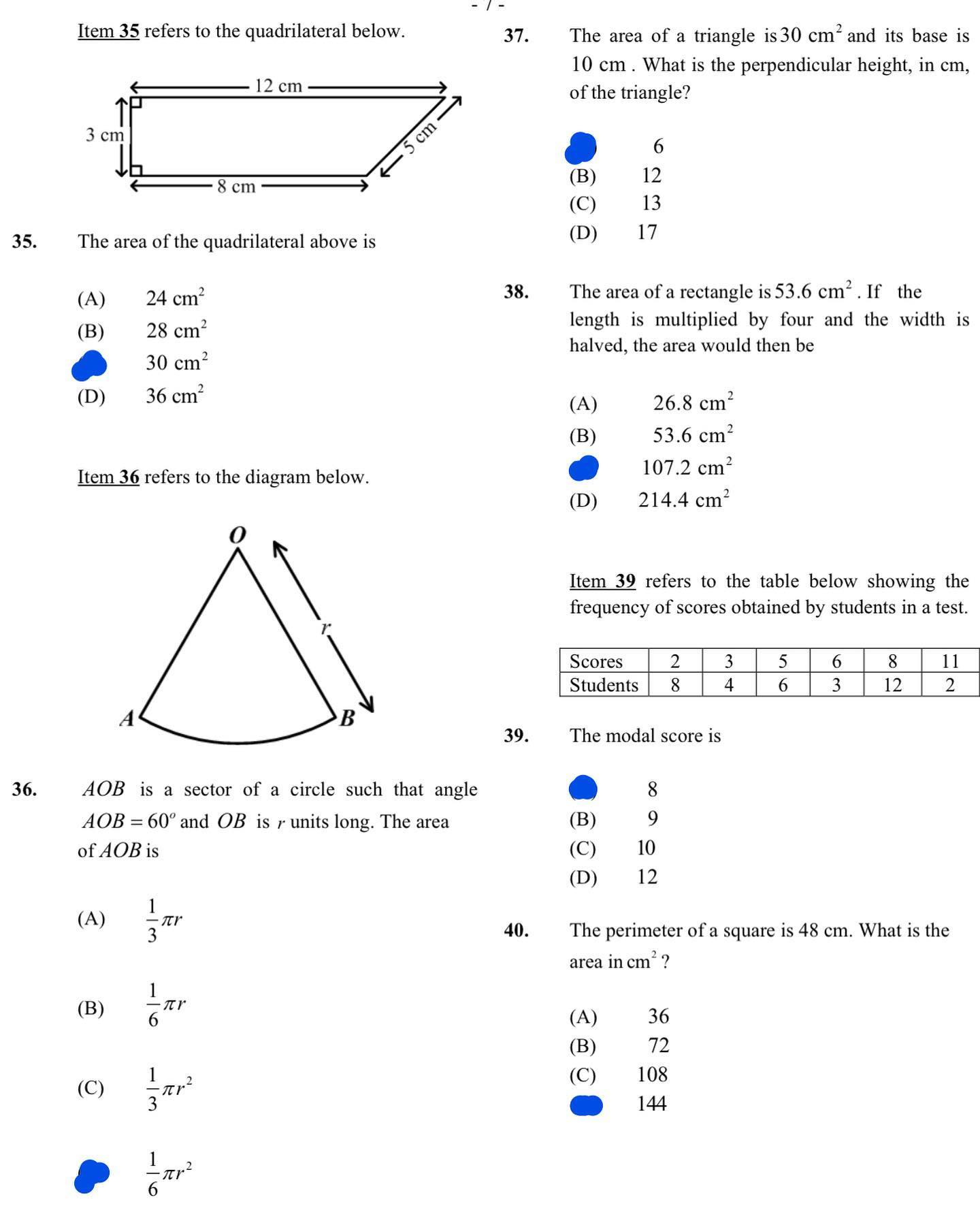 CSEC Math June 2011... - Barry Beckles' Tutoring Services