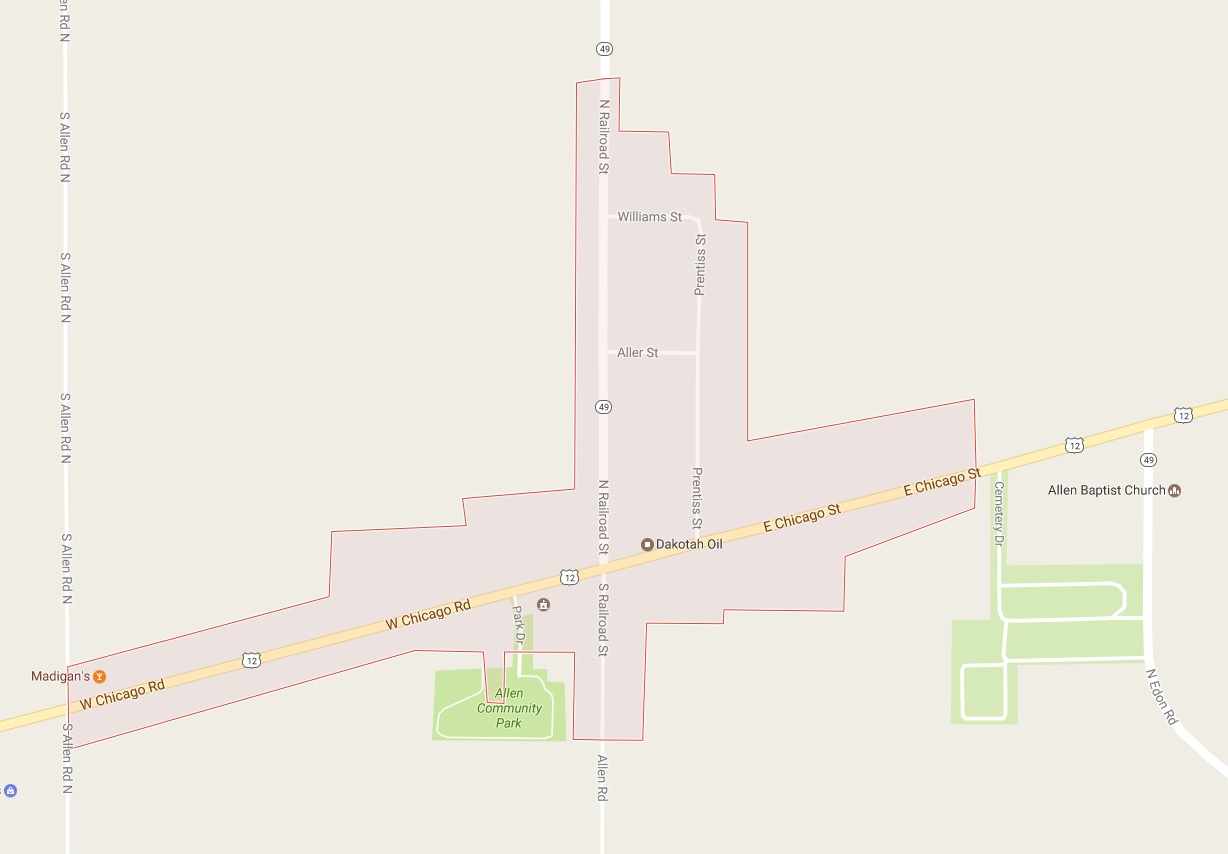 Village of Allen | Allen MI