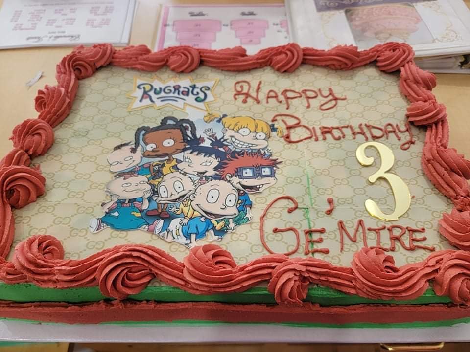 Gucci rugrats cake #gucci #rugrats... - Chanelle's Treatz | Facebook