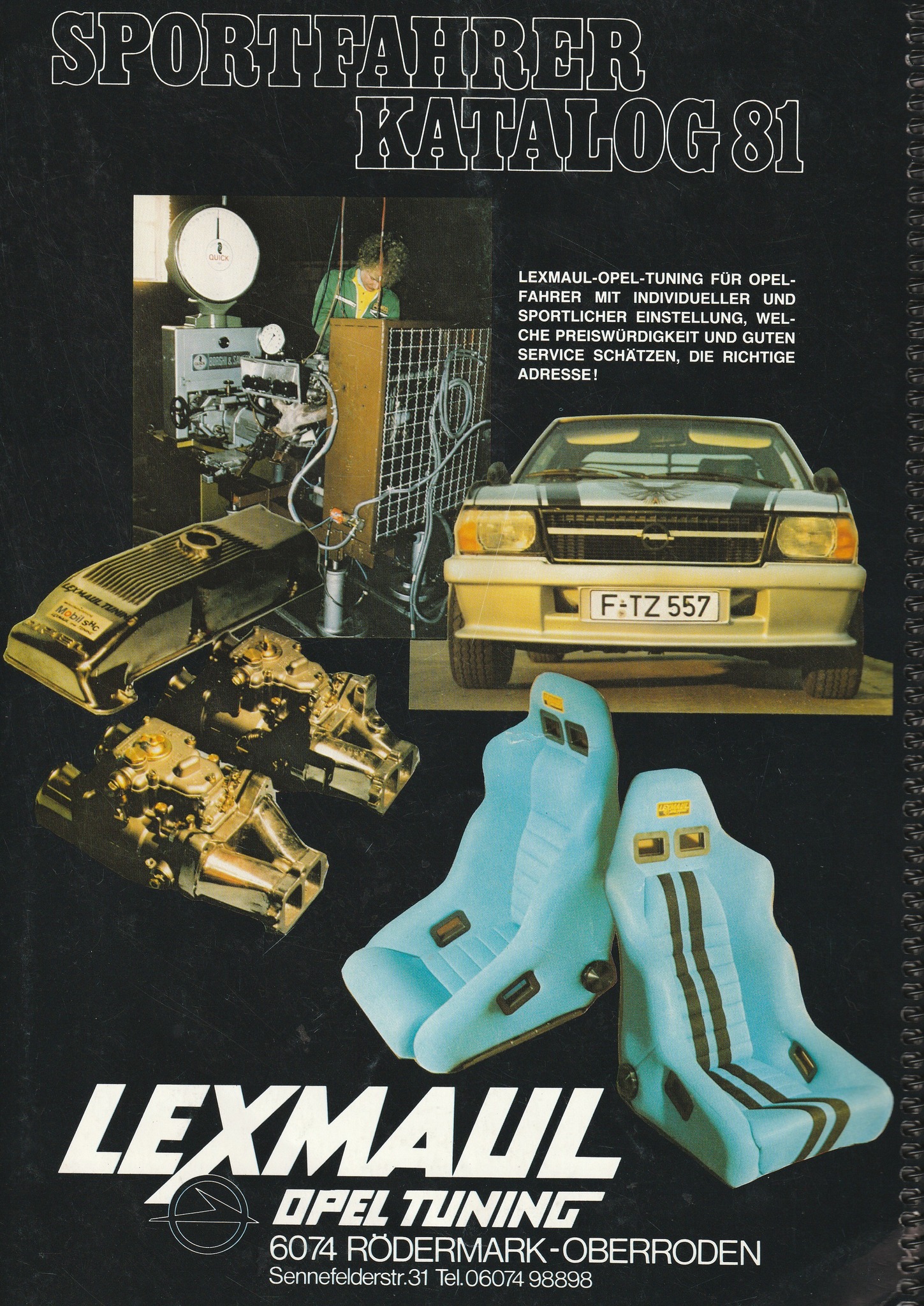 Opel manta | Lexmaul Tuning Katalog von 1991 das war noch Tuning der ...