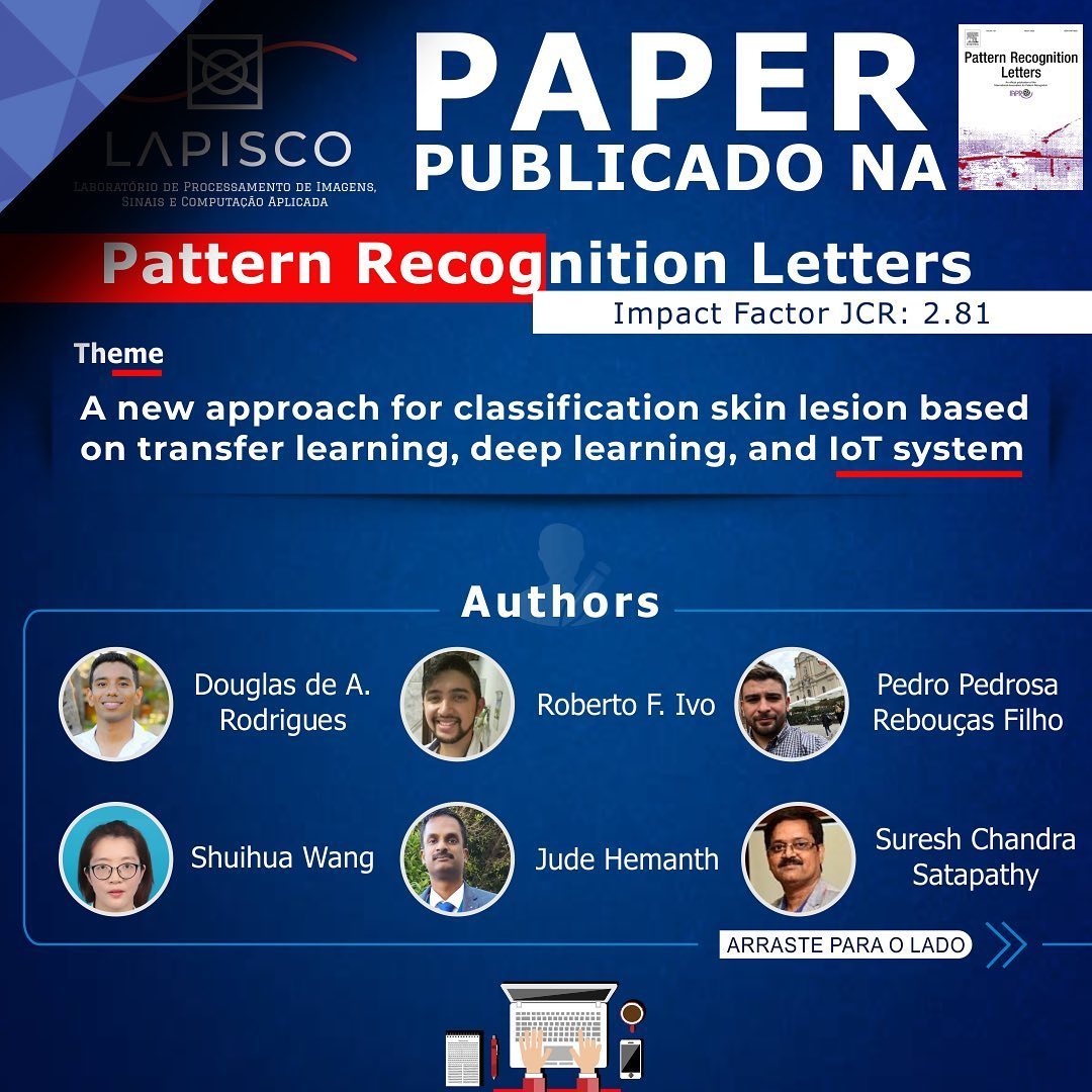 Parabéns aos colaboradores do LAPISCO pelo trabalho “A new approach for ...