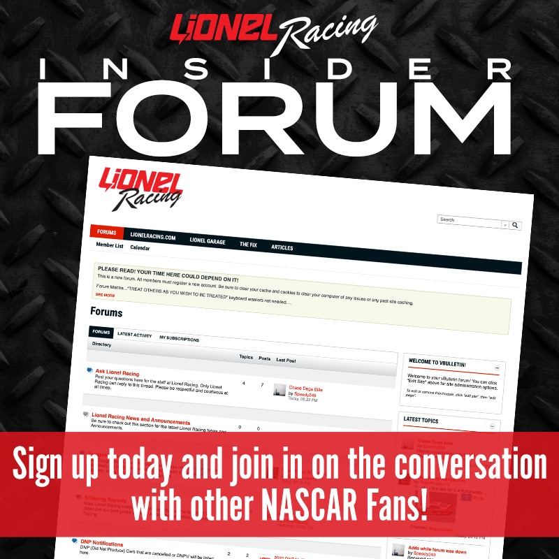 Lionel Racing - The Lionel Racing Insider Forum has... | Facebook