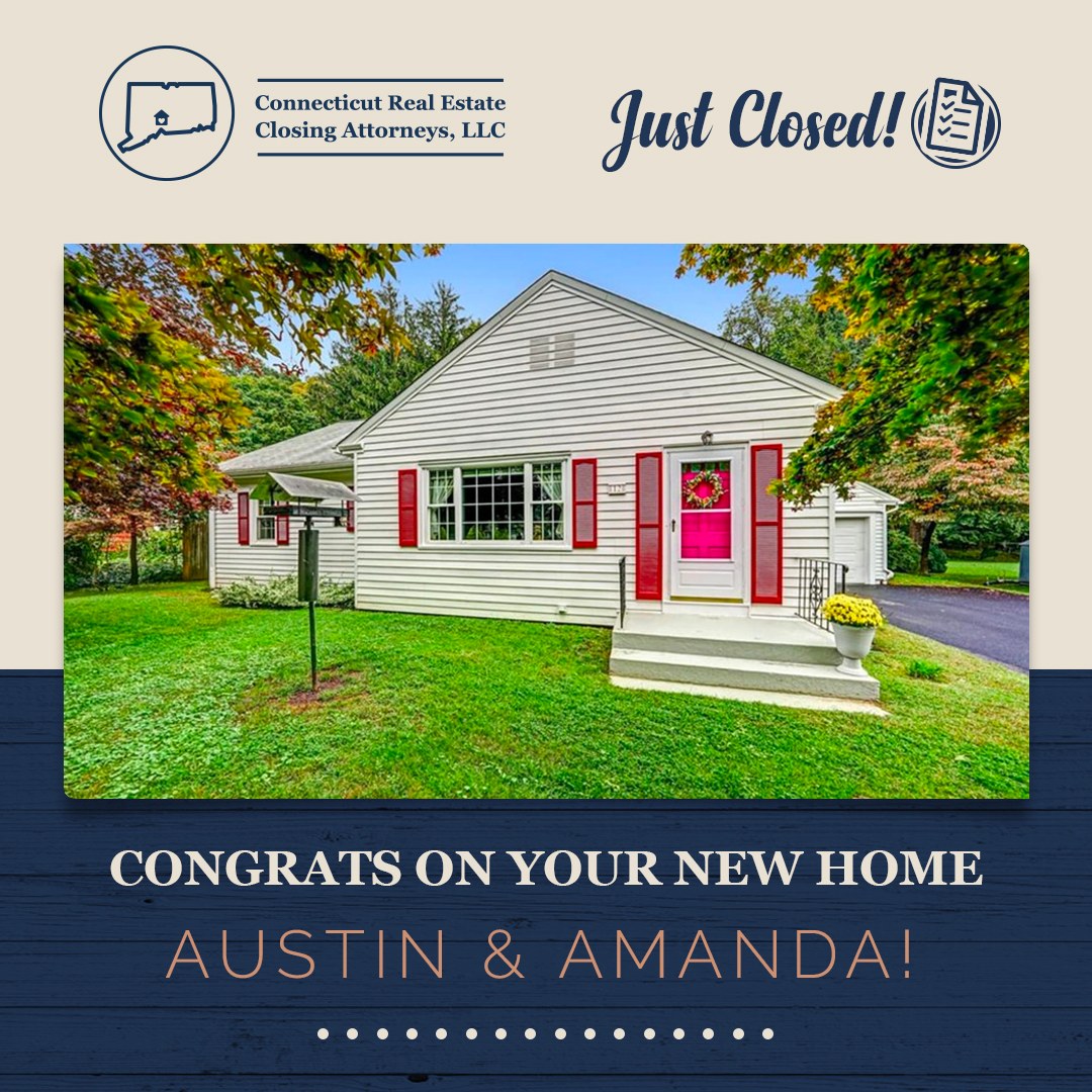 Congrats... Connecticut Real Estate Closing Attorneys, LLC Facebook