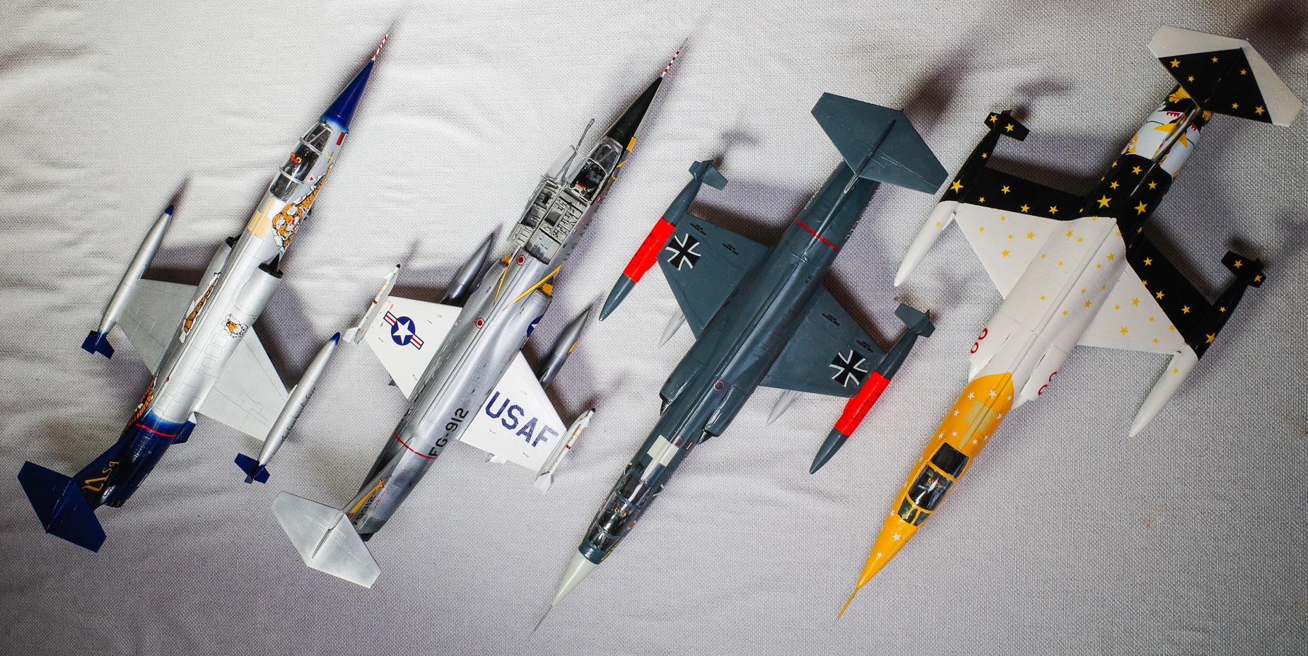 Kit Maquette 1:72 Hasegawa F-104 S/F Starfighter (Italien/Luftwaffe) - Réf. HGSD17, Neuf