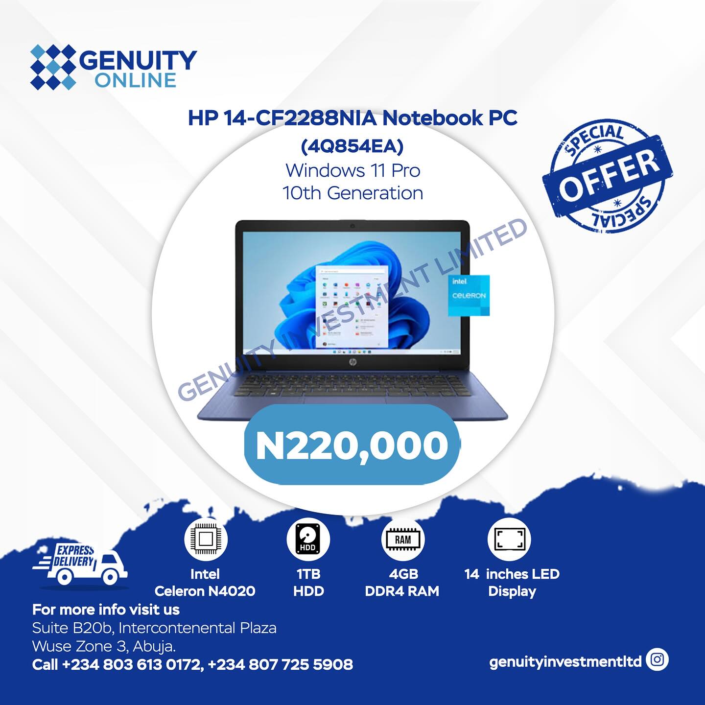 Genuity Investment Limited | Abuja
