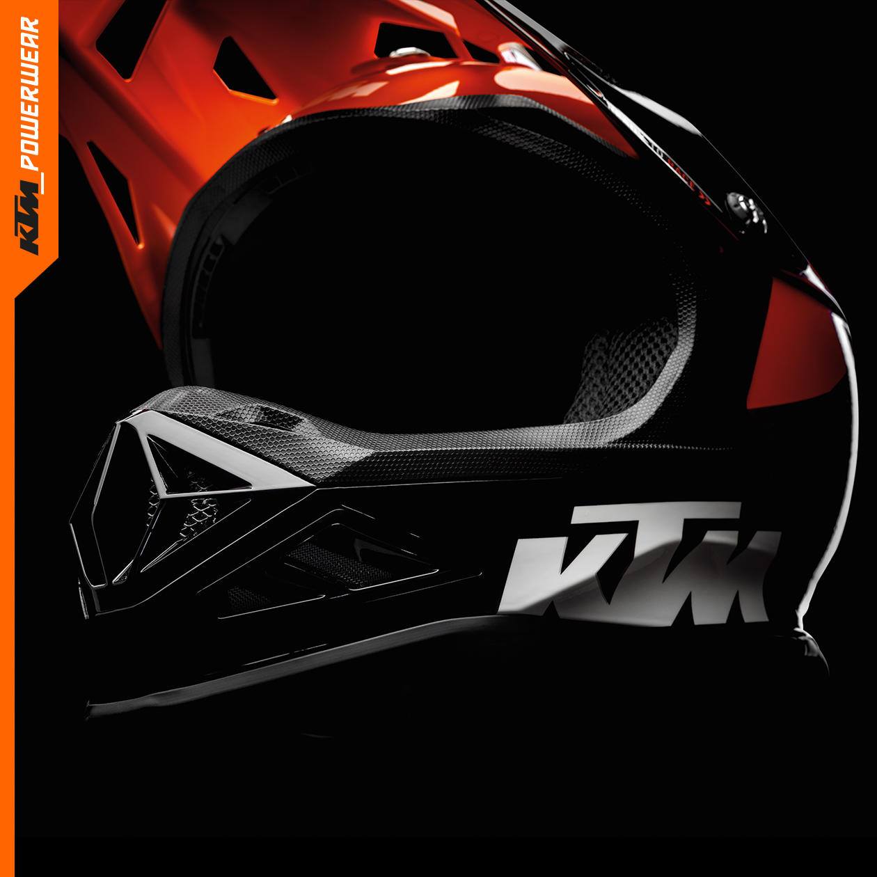 The KTM Kids Dynamic FX Helmet. Offering 'big boy' looks while