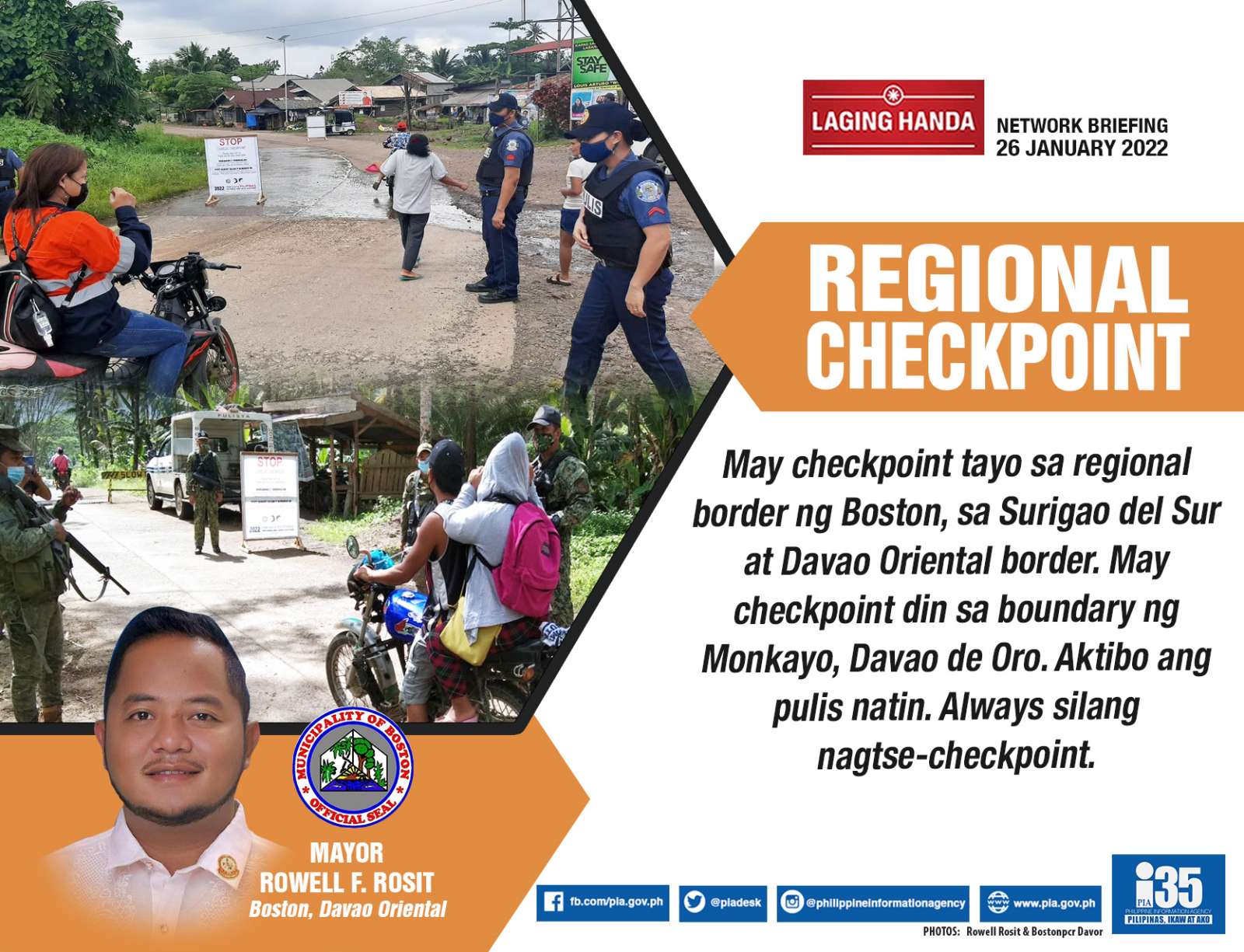 Inilahad ni Boston, Davao... - Philippine Information Agency | Facebook