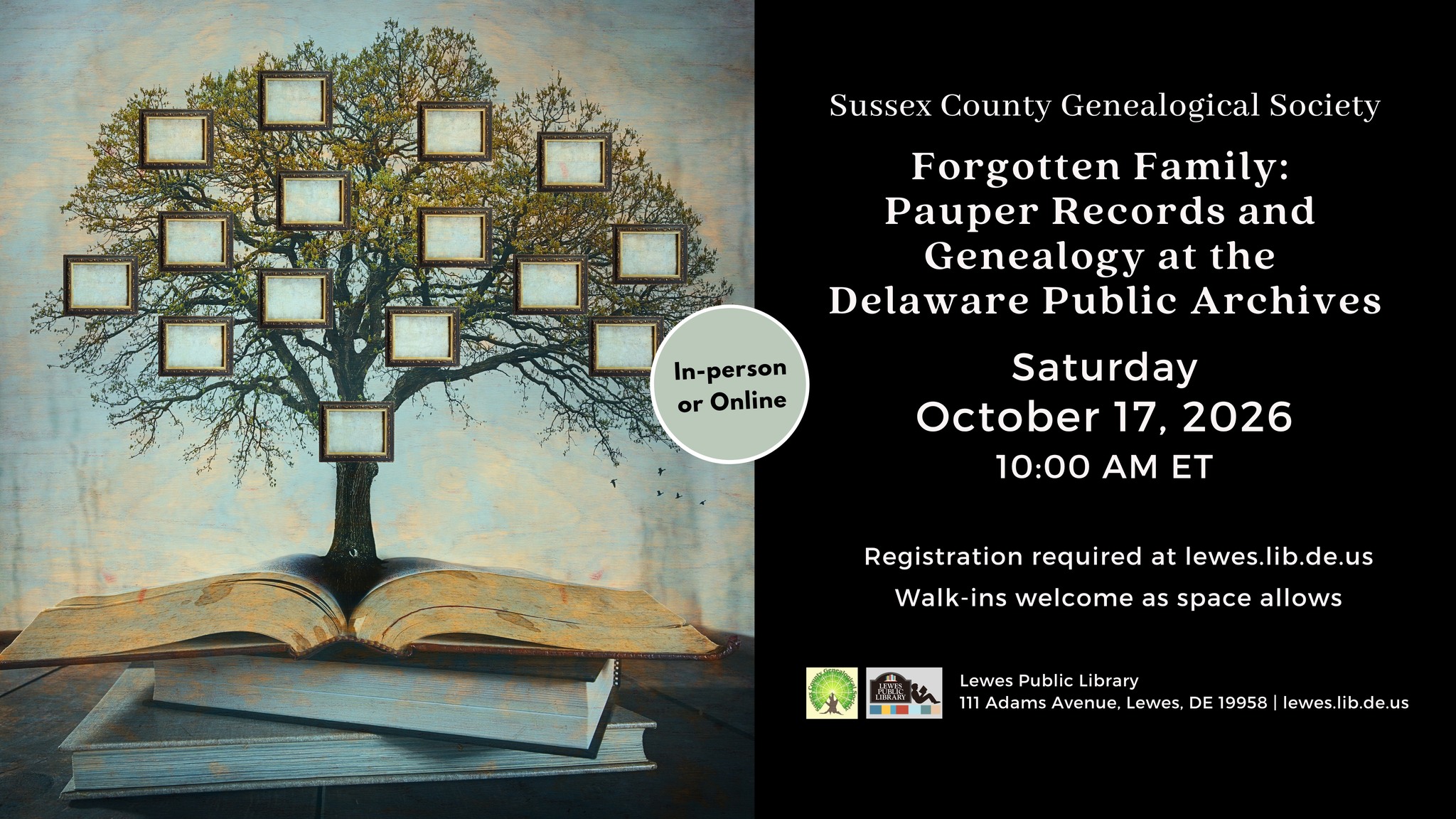 Sussex County Genealogical Society | Forgotten Family: Pauper Records ...