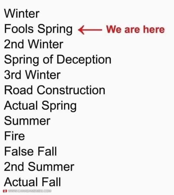 Canada Spring Memes Meanwhile In Canada”: 50 Memes That Perfectly