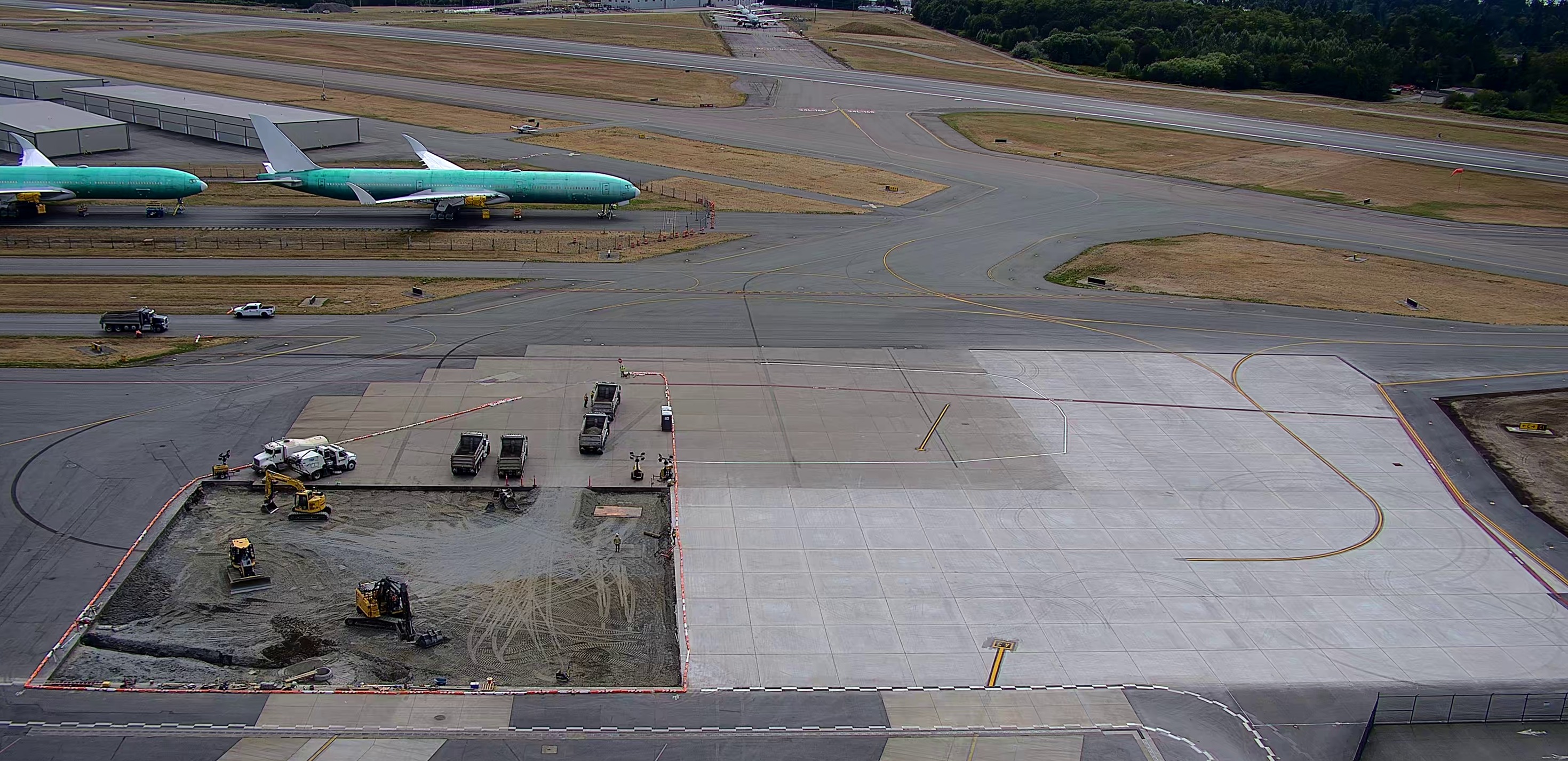 The Terminal Apron Ramp project has... - Paine Field Airport