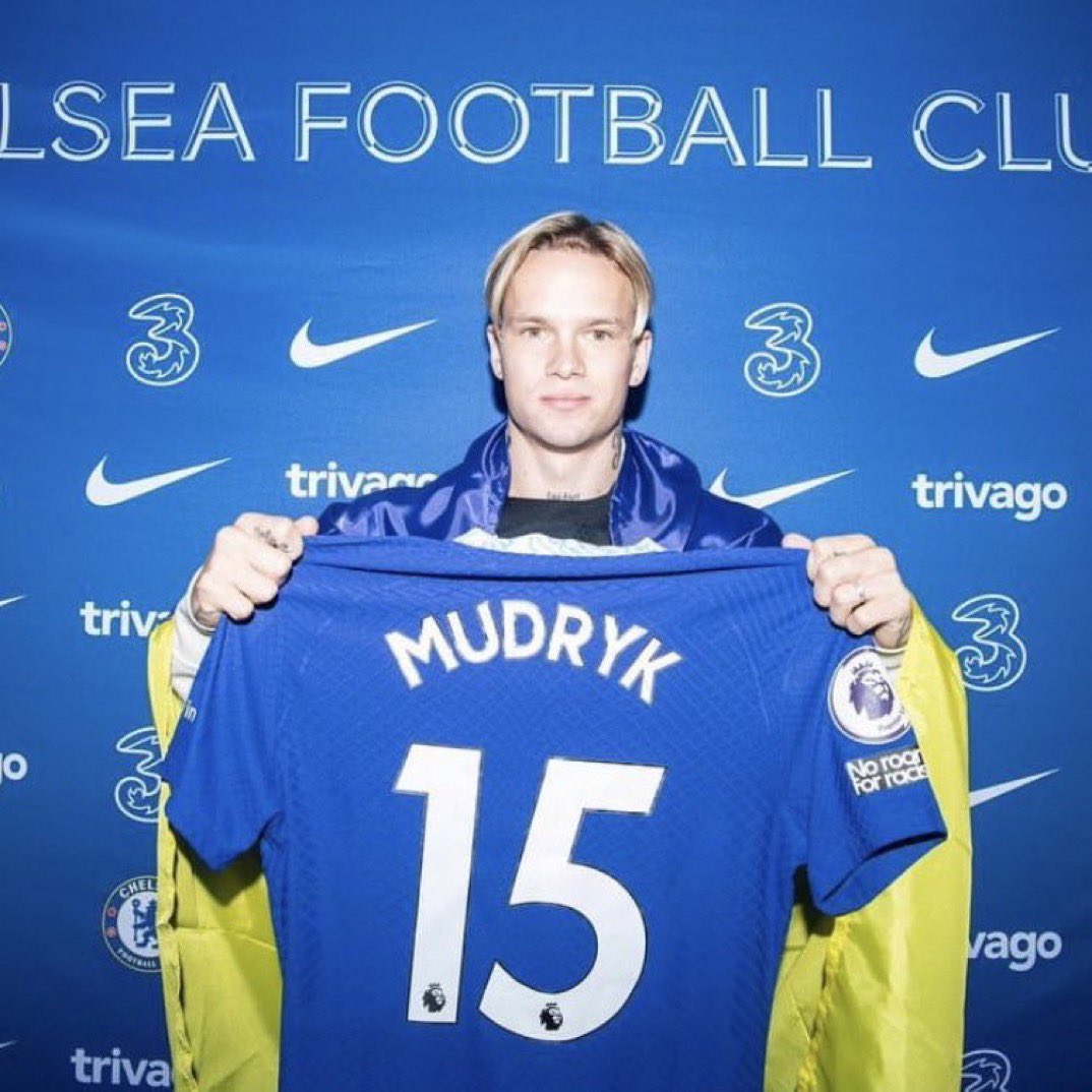 NIKE Chelsea MUDRYK 15 ユニフォーム（オーセンティック） Mykhailo Mudryk will wear the number 15 shirt.