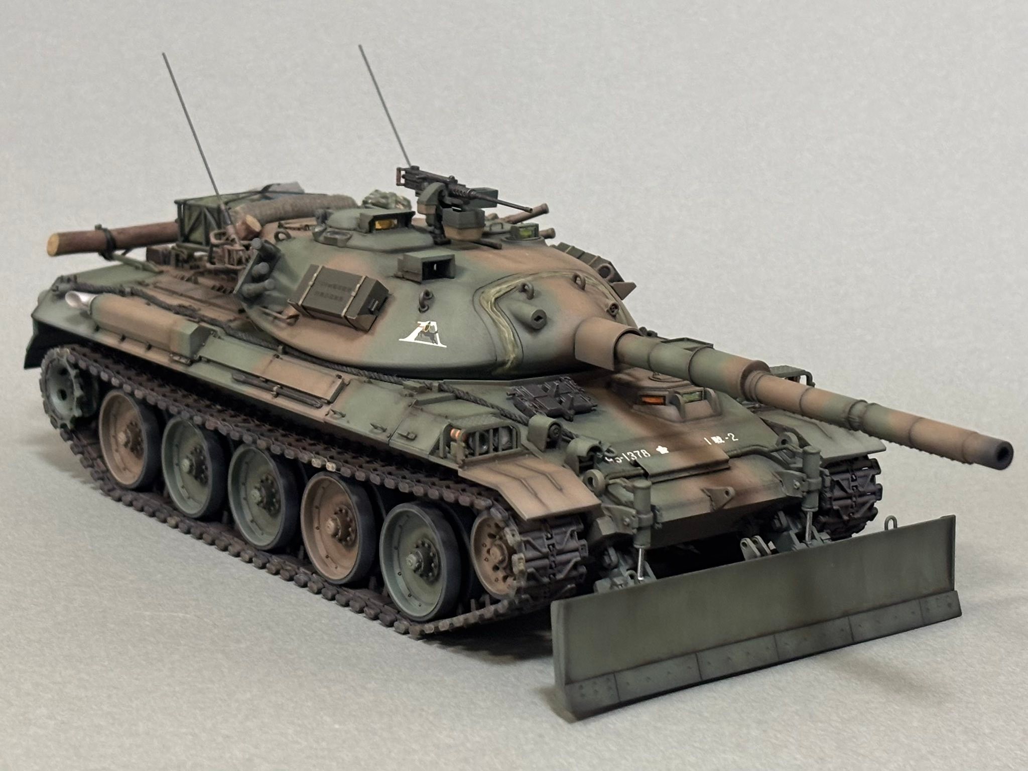 HJM 1/35 JGSDF TYPE74 I am very satisfied with the finished work.
