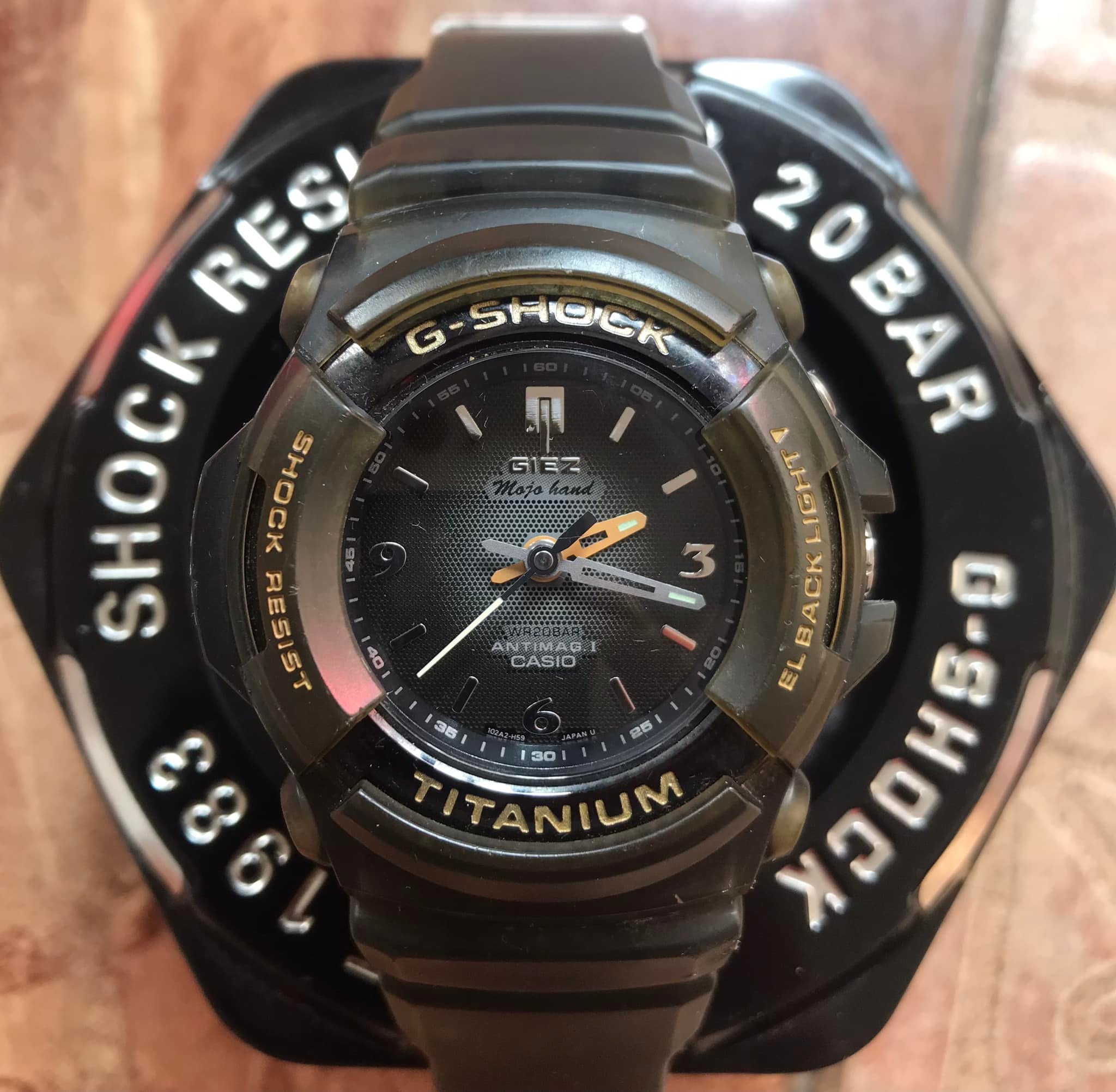 Casio Giez GS-500BL limited edition watch details