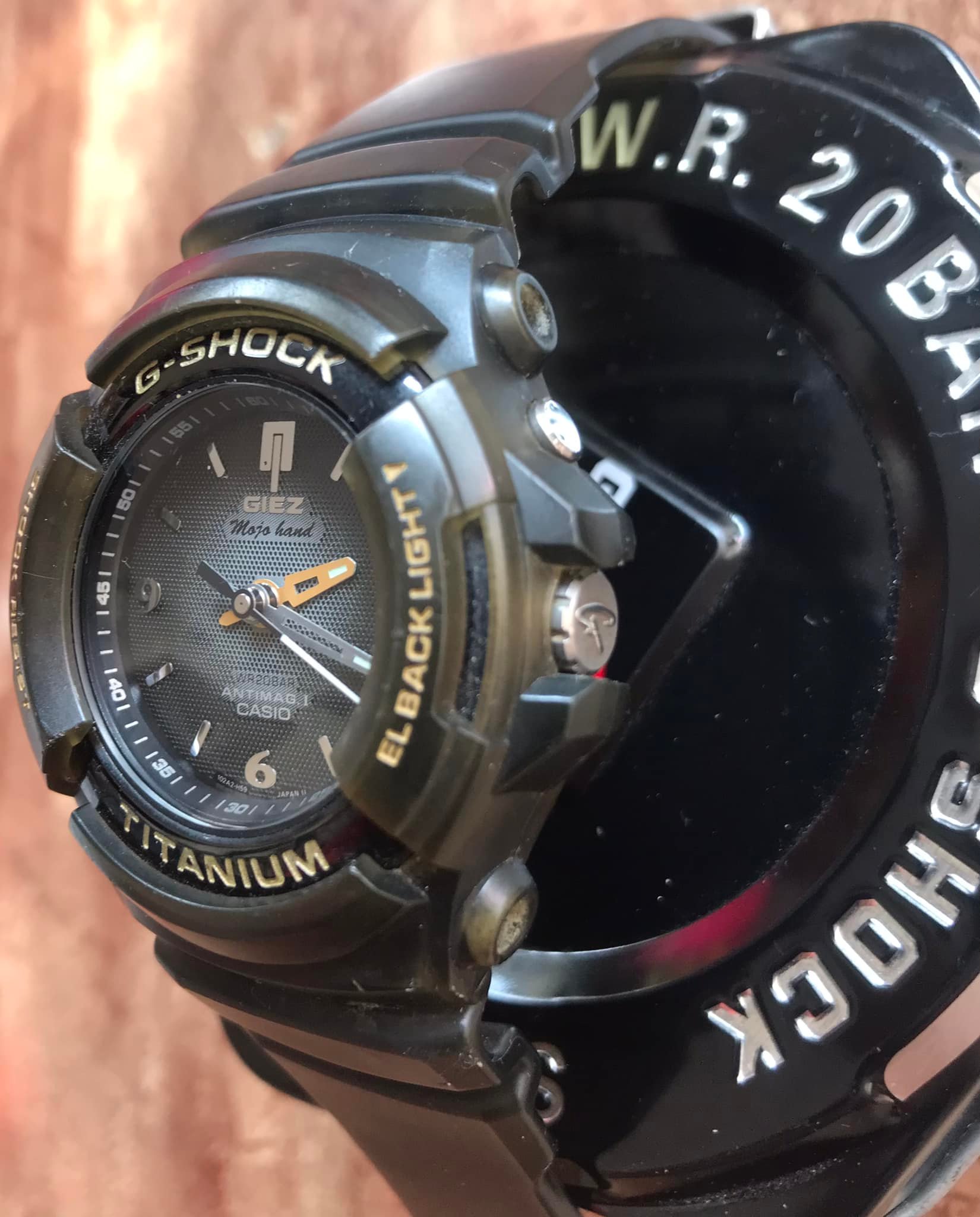 Casio Giez GS-500BL limited edition watch details