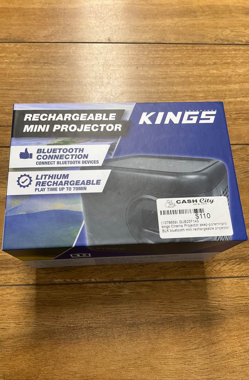 KINGS RECHARGEABLE MINI PROJECTOR - Projectors - Perth, Western ...