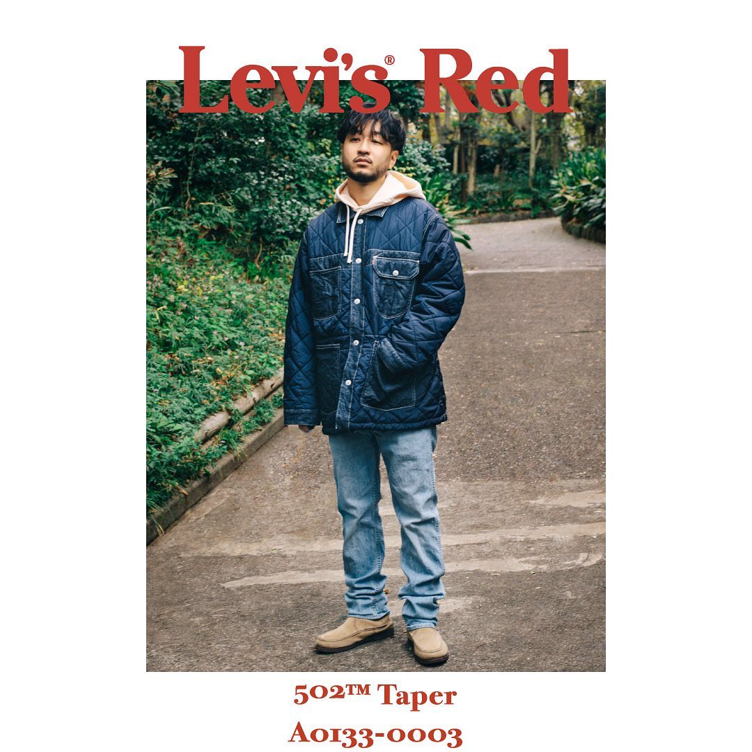 Levi's® Red 502™ TAPER Levi's®のデニムづくりの伝統と斬新な