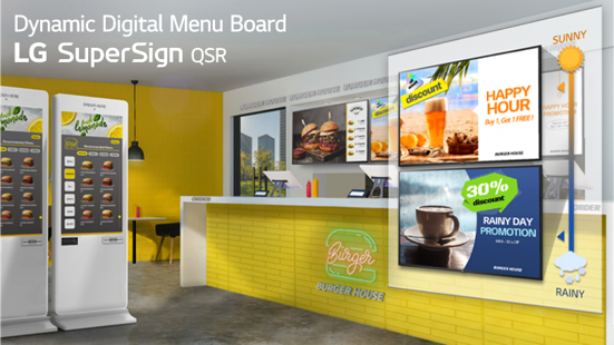Dynamic Digital Menu Board... - LG Information Display